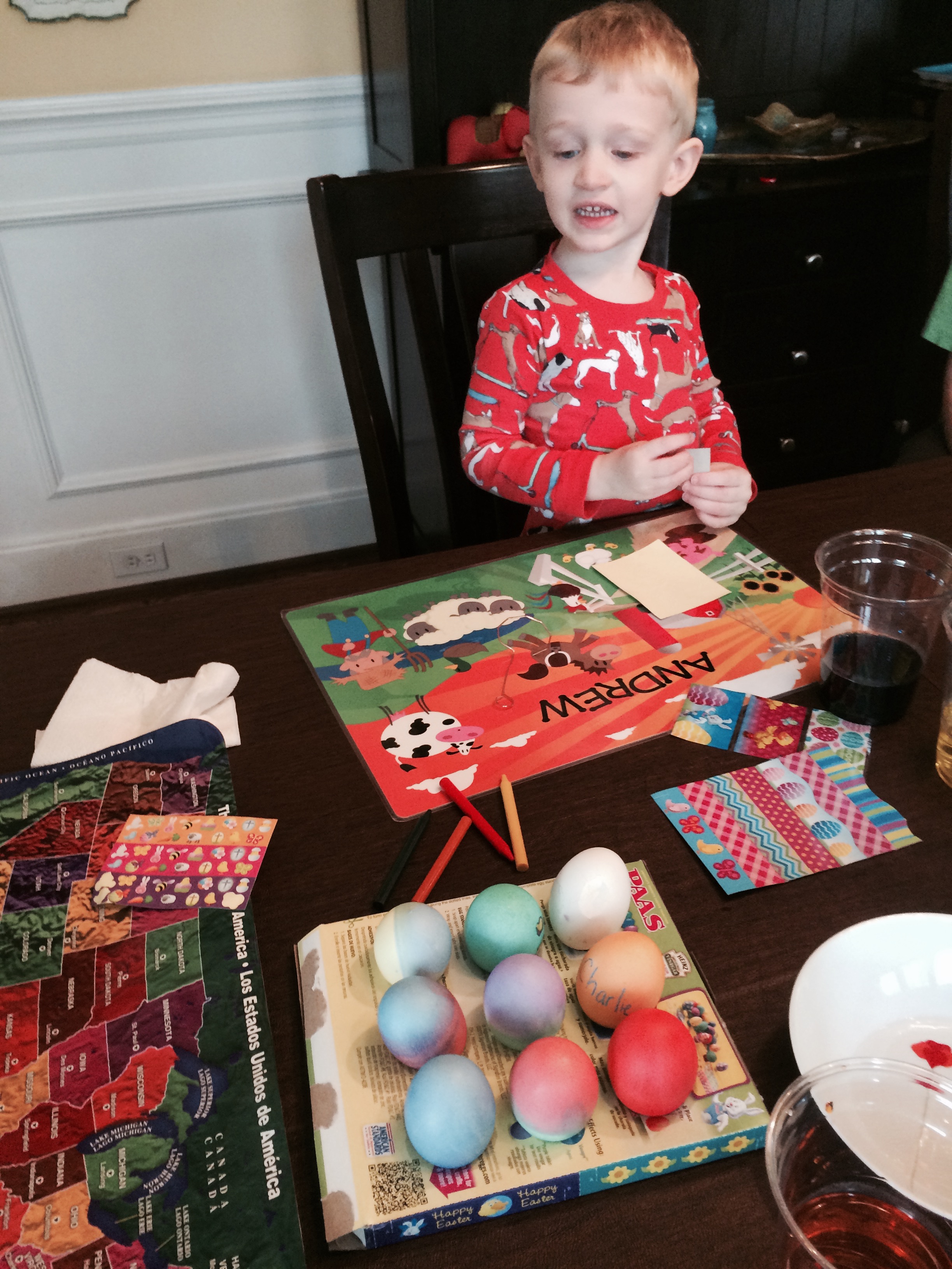 Easter eggs