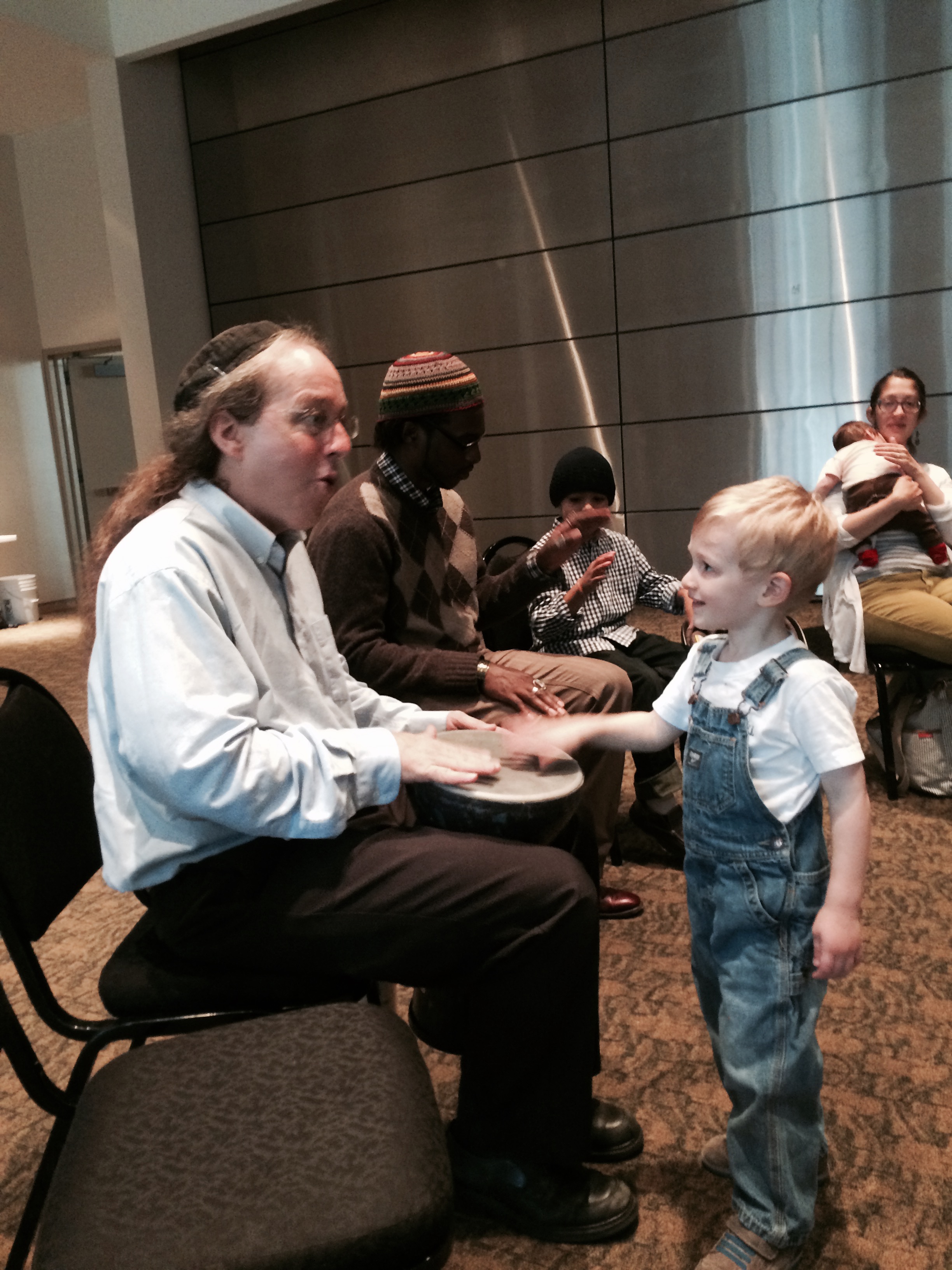 Drumming with Andrew