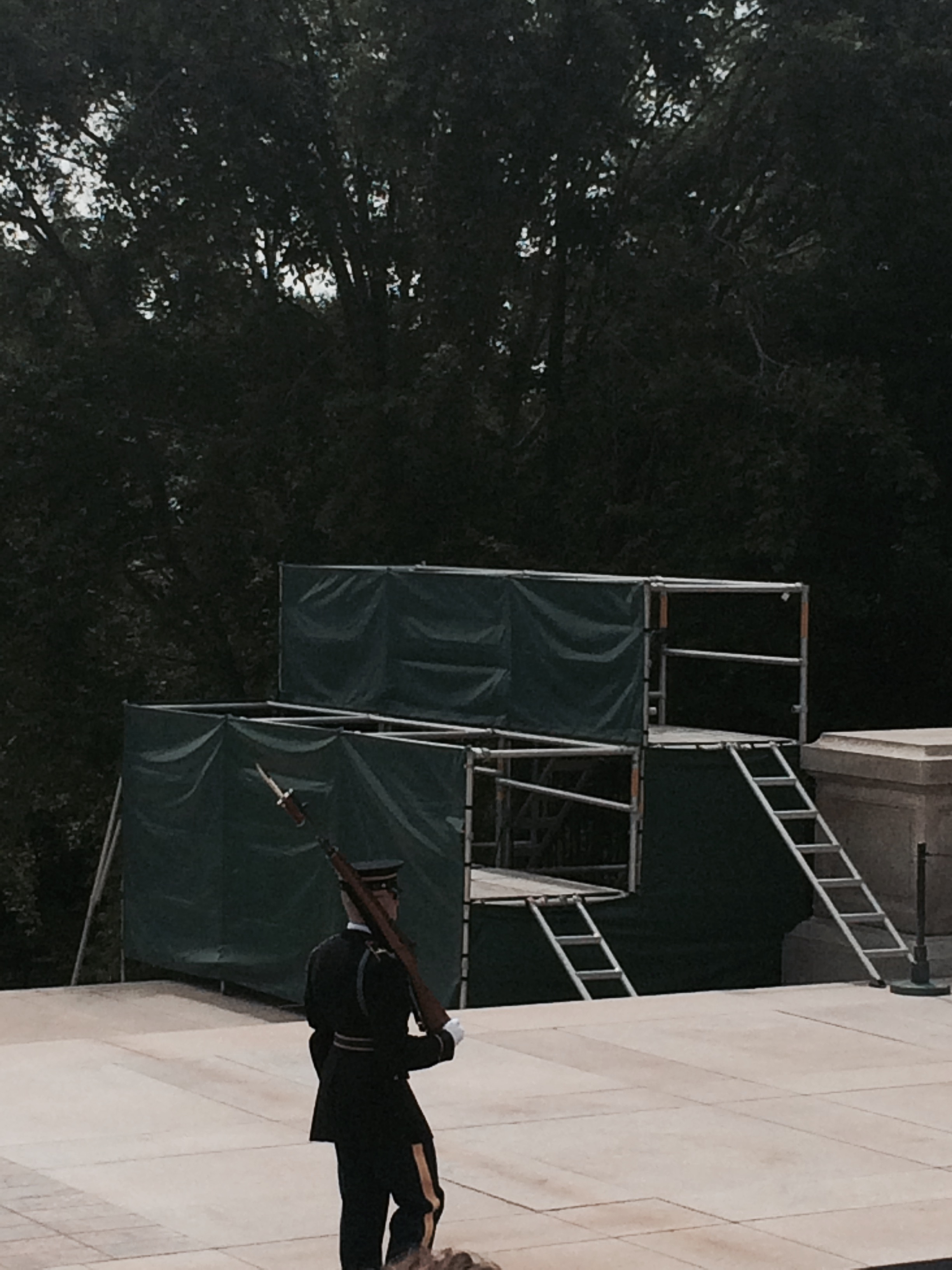 Andy wanted to see the tomb of the unknown soldiers