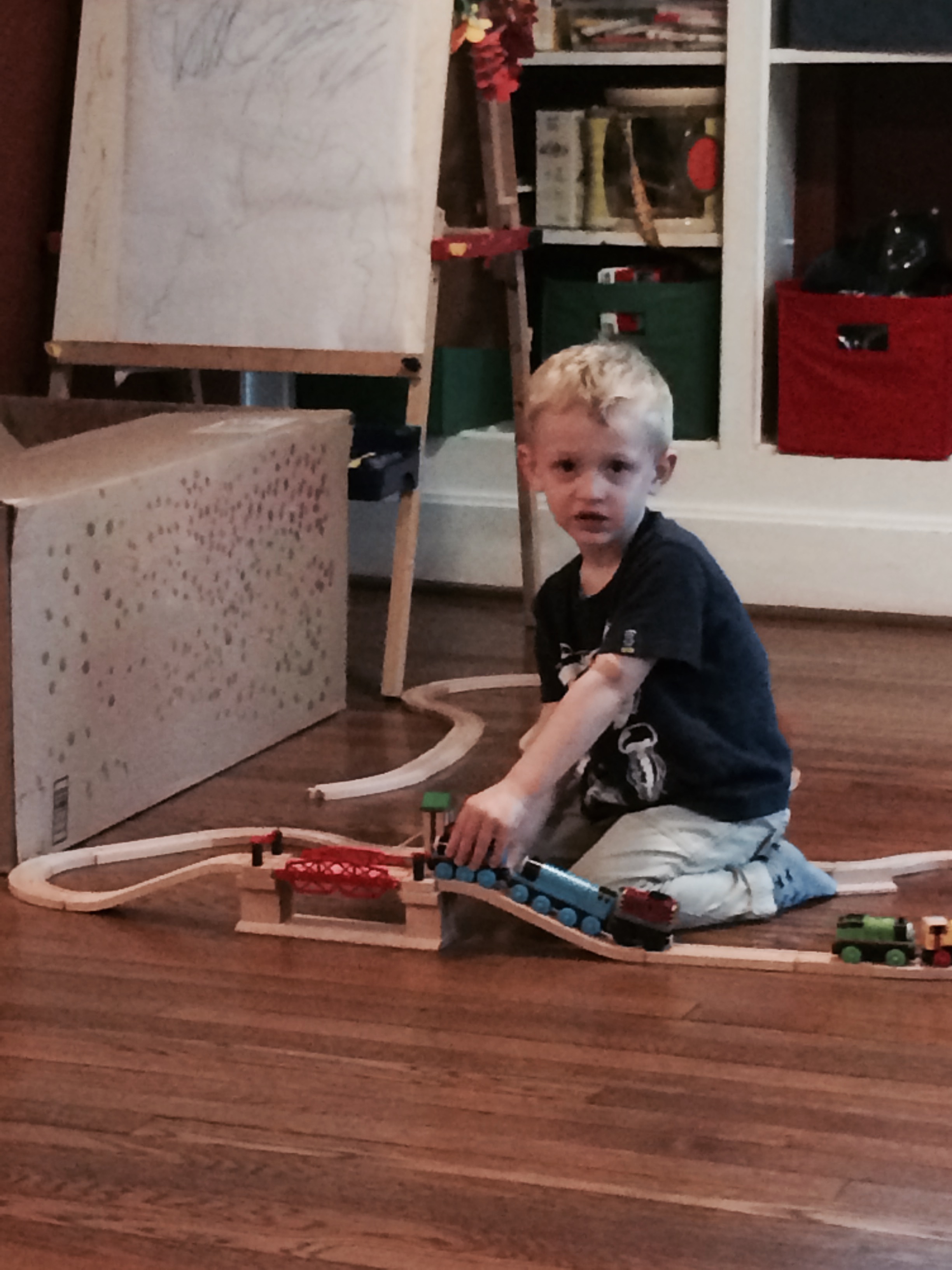 New tracks and bridge