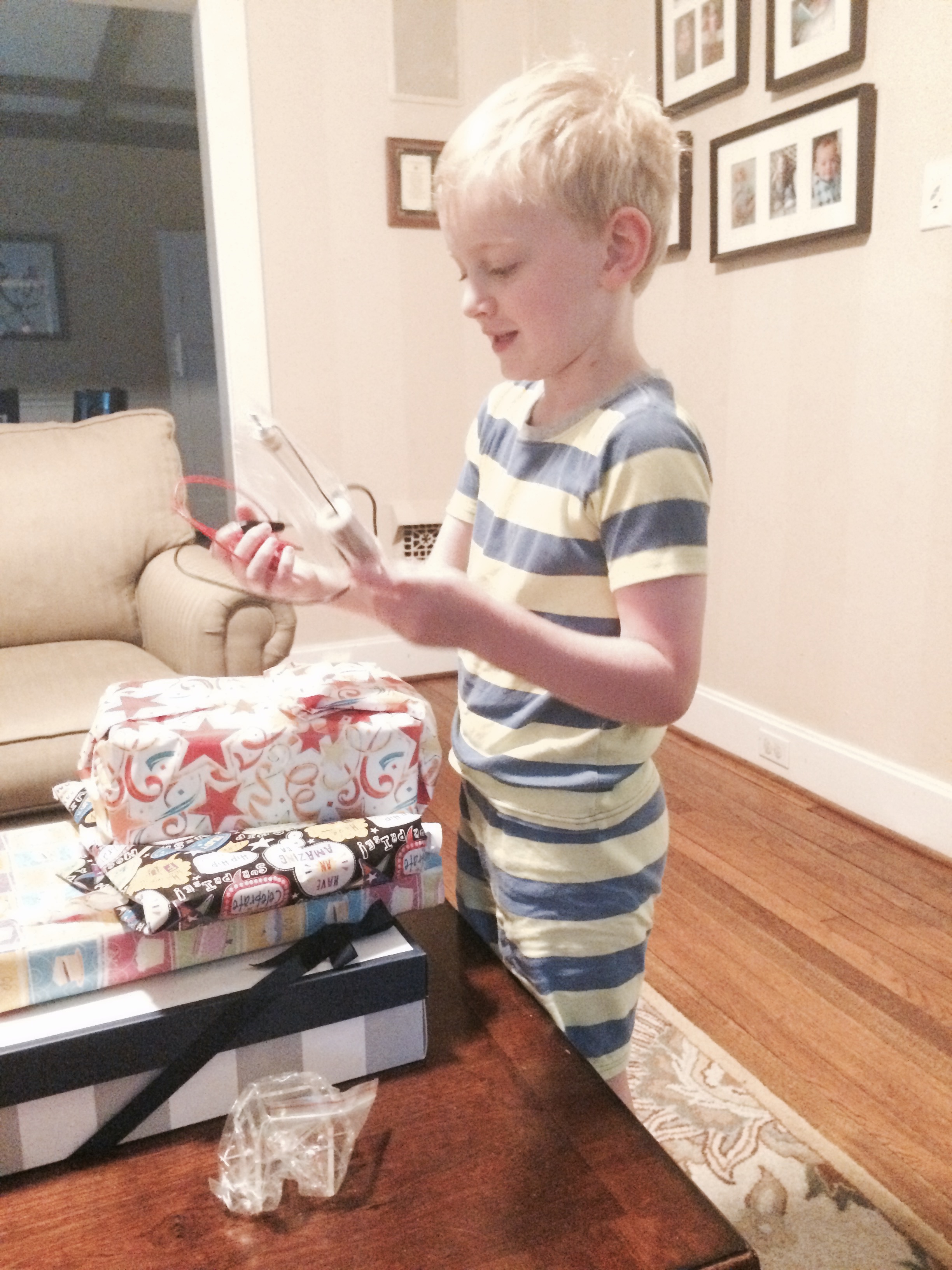 Andy said " I can make an electrical current "