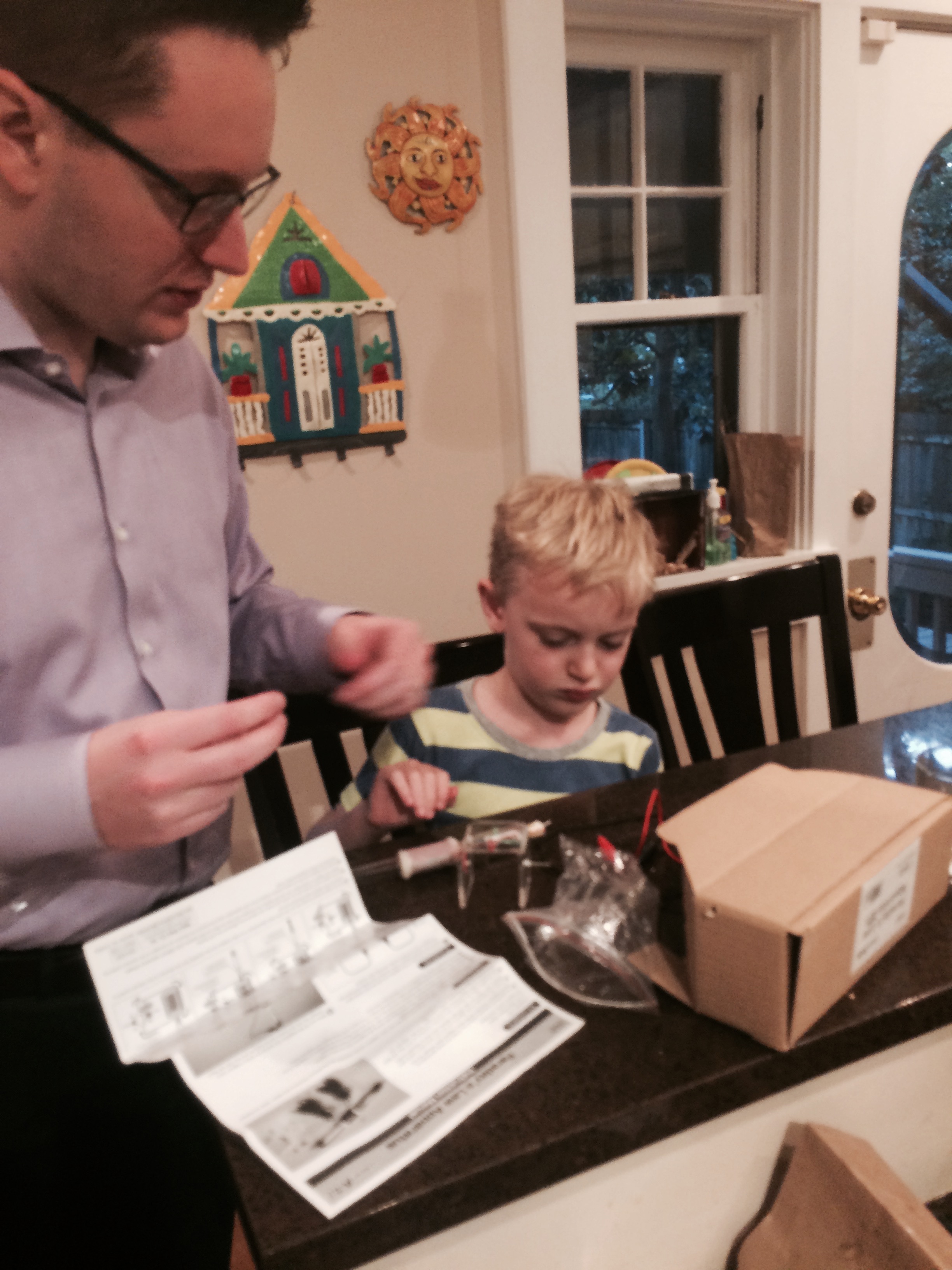 Making electricity with magnets