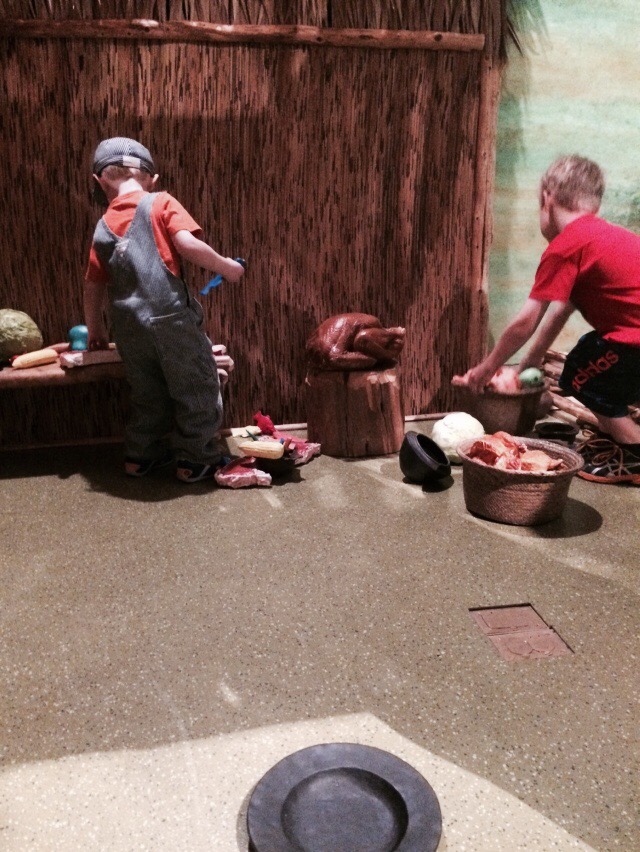 History museum children's play area