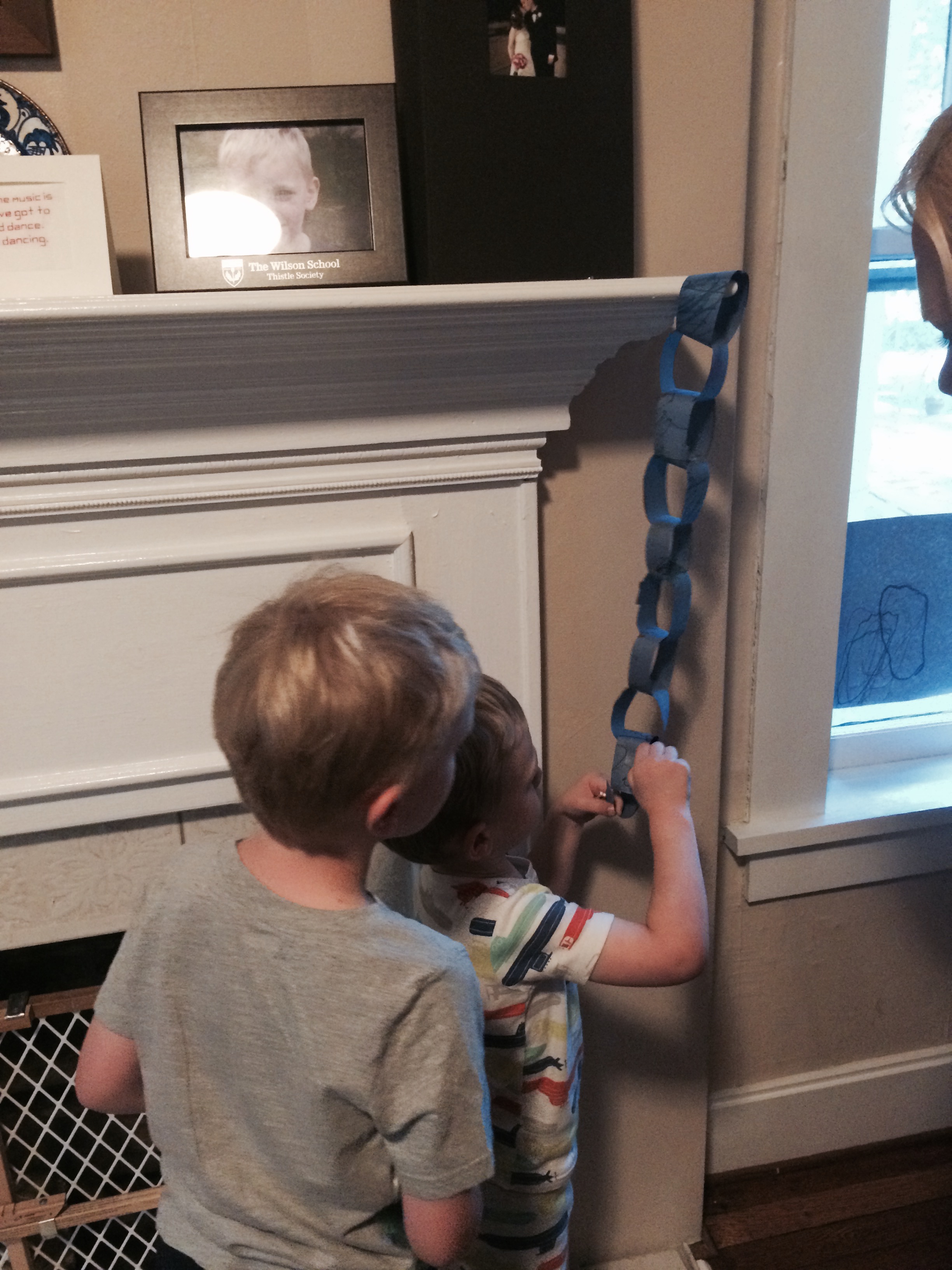 Birthday chain by Bridget