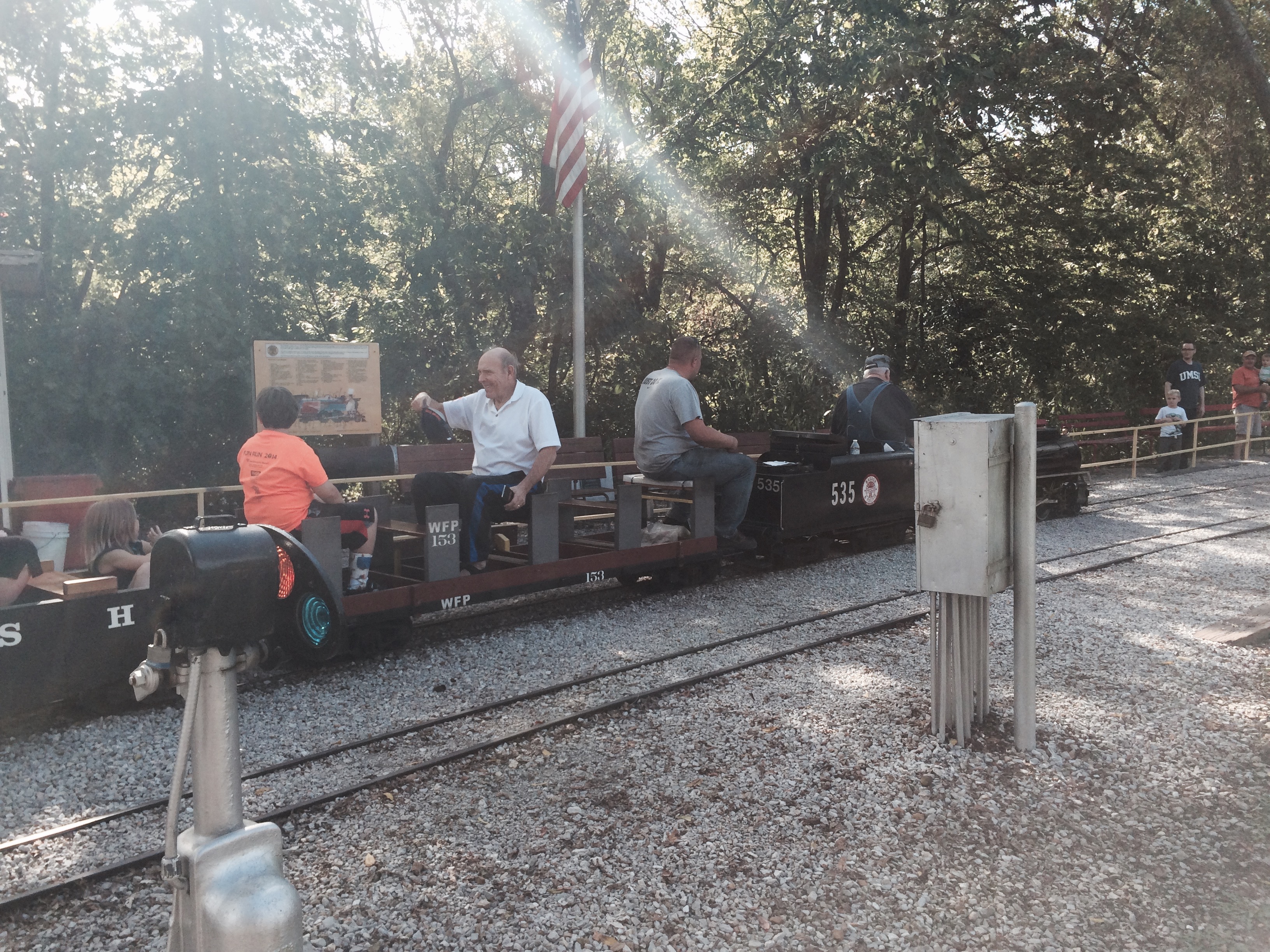 Wabash frisco train ride