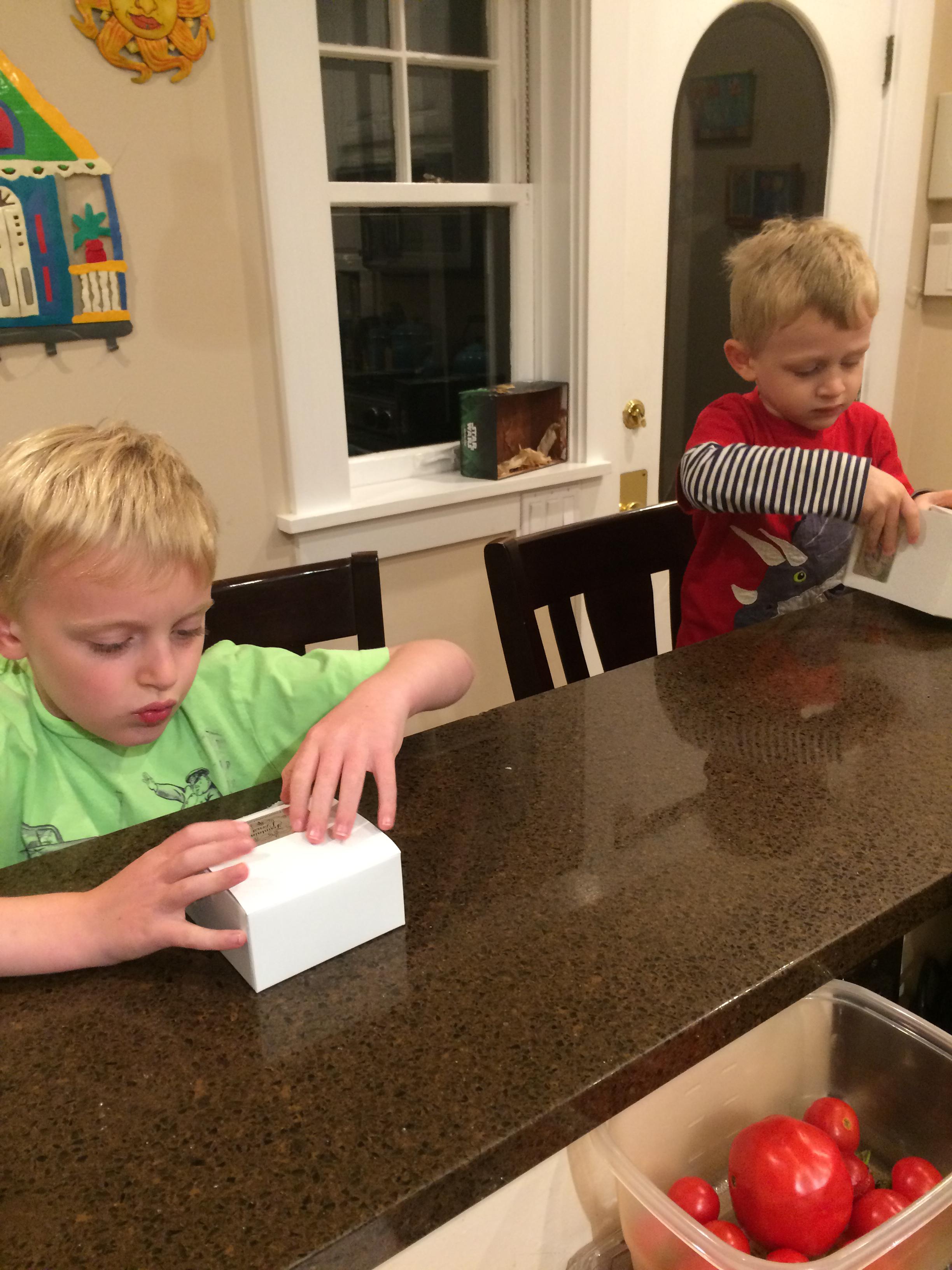Treats while daddy is out of town