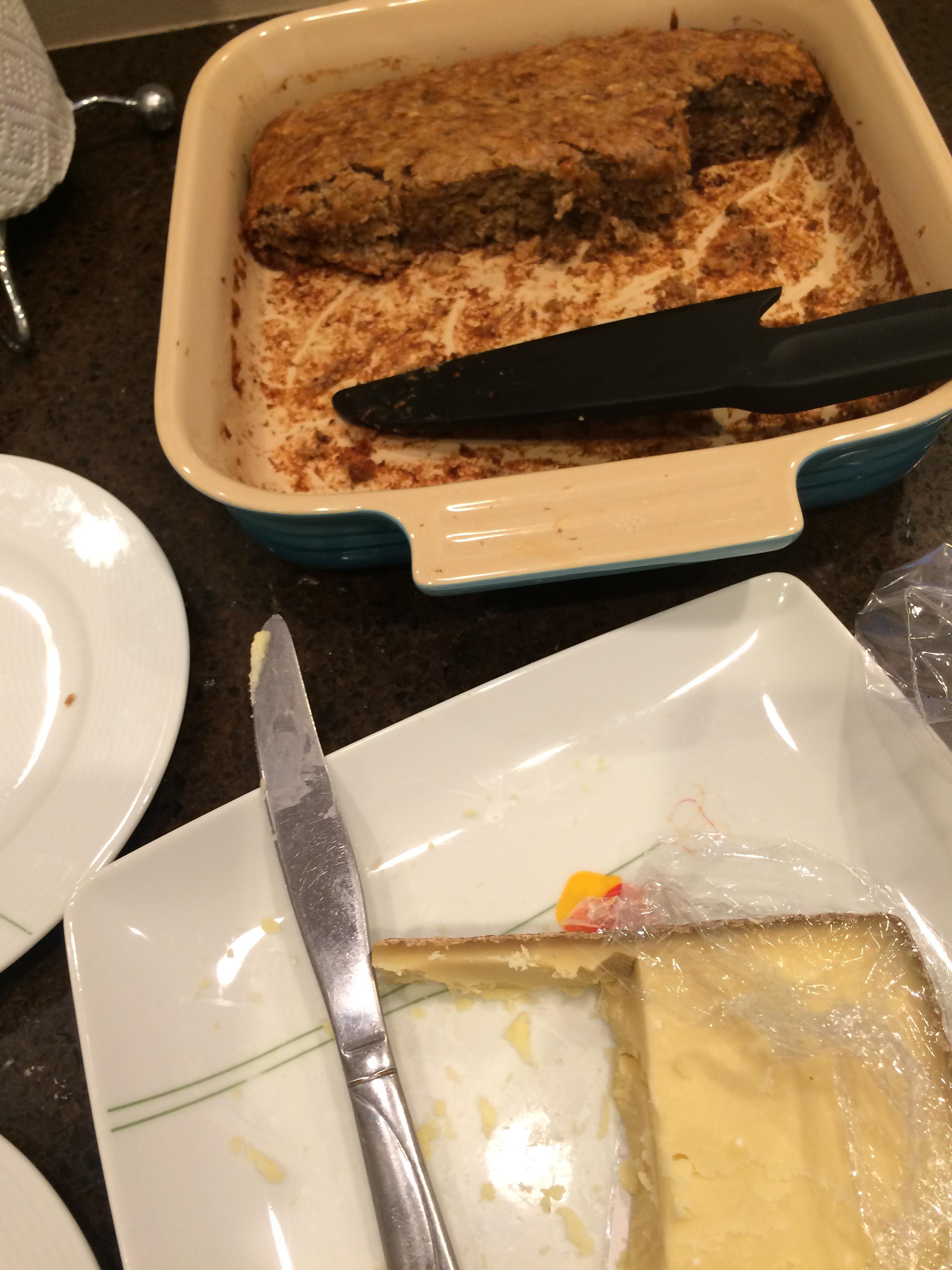 Nye banana bread and first aged raw Gruyere of this kind in the us