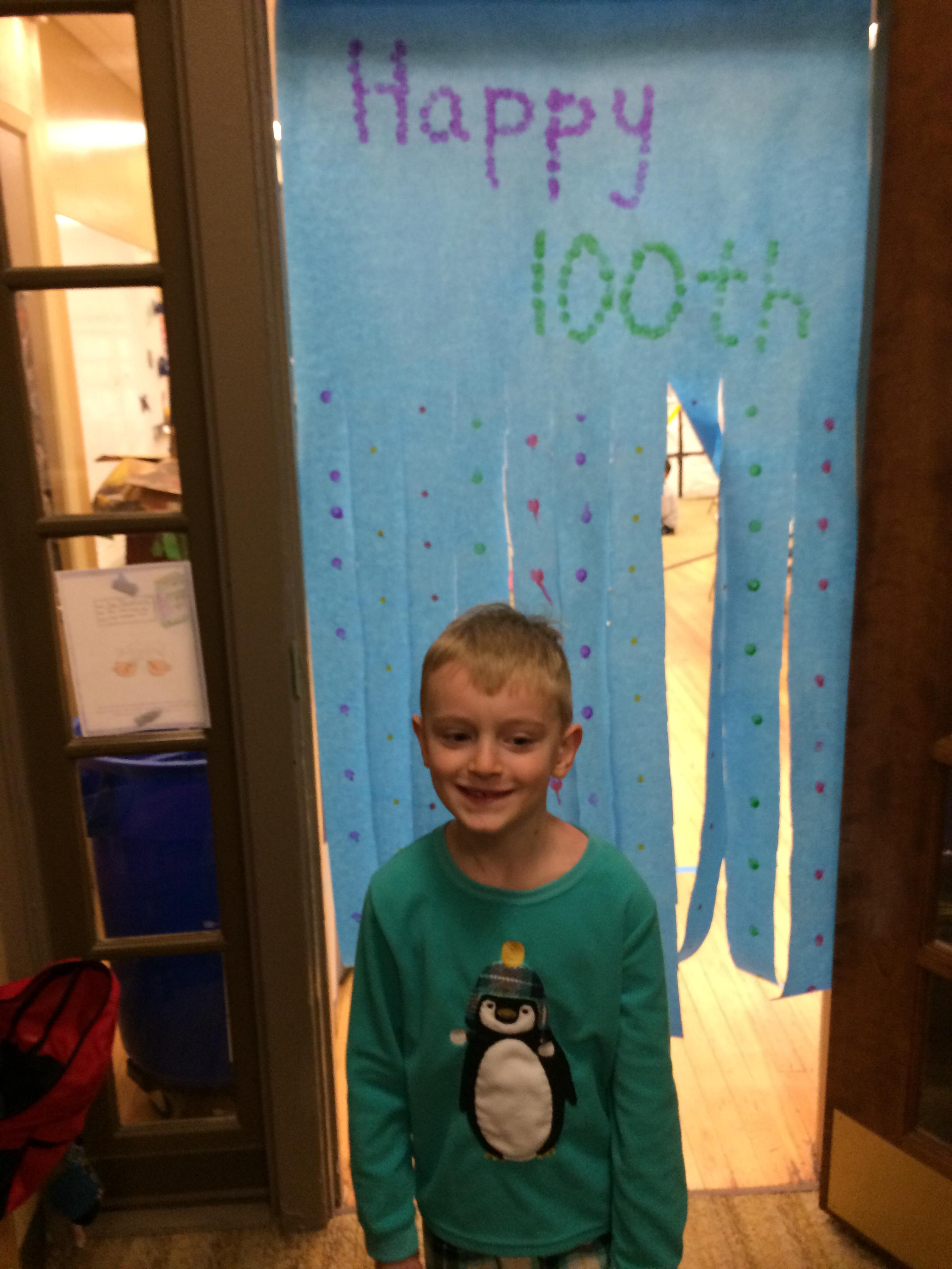 100 day of school and pajama day