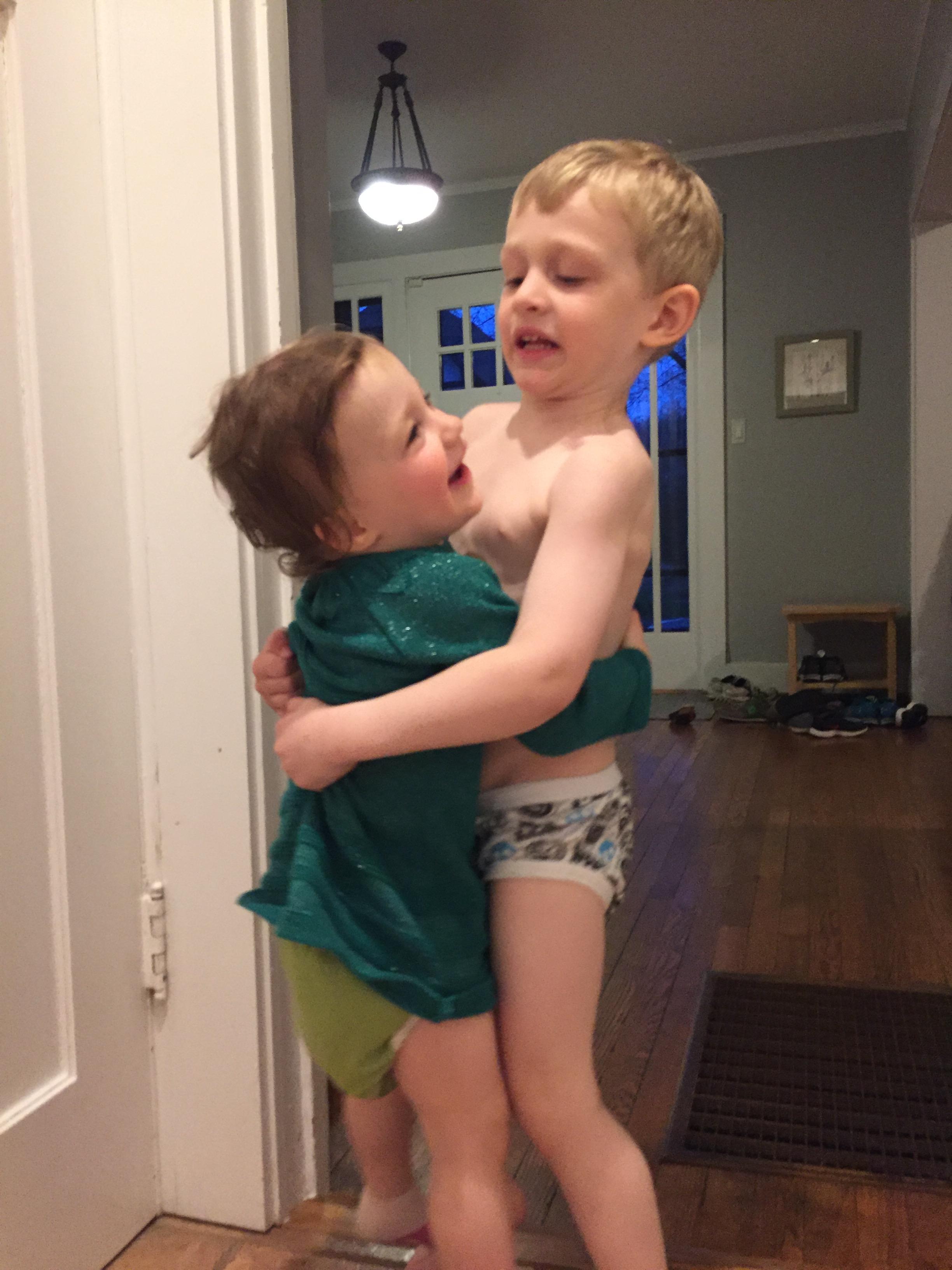 Good night hugs