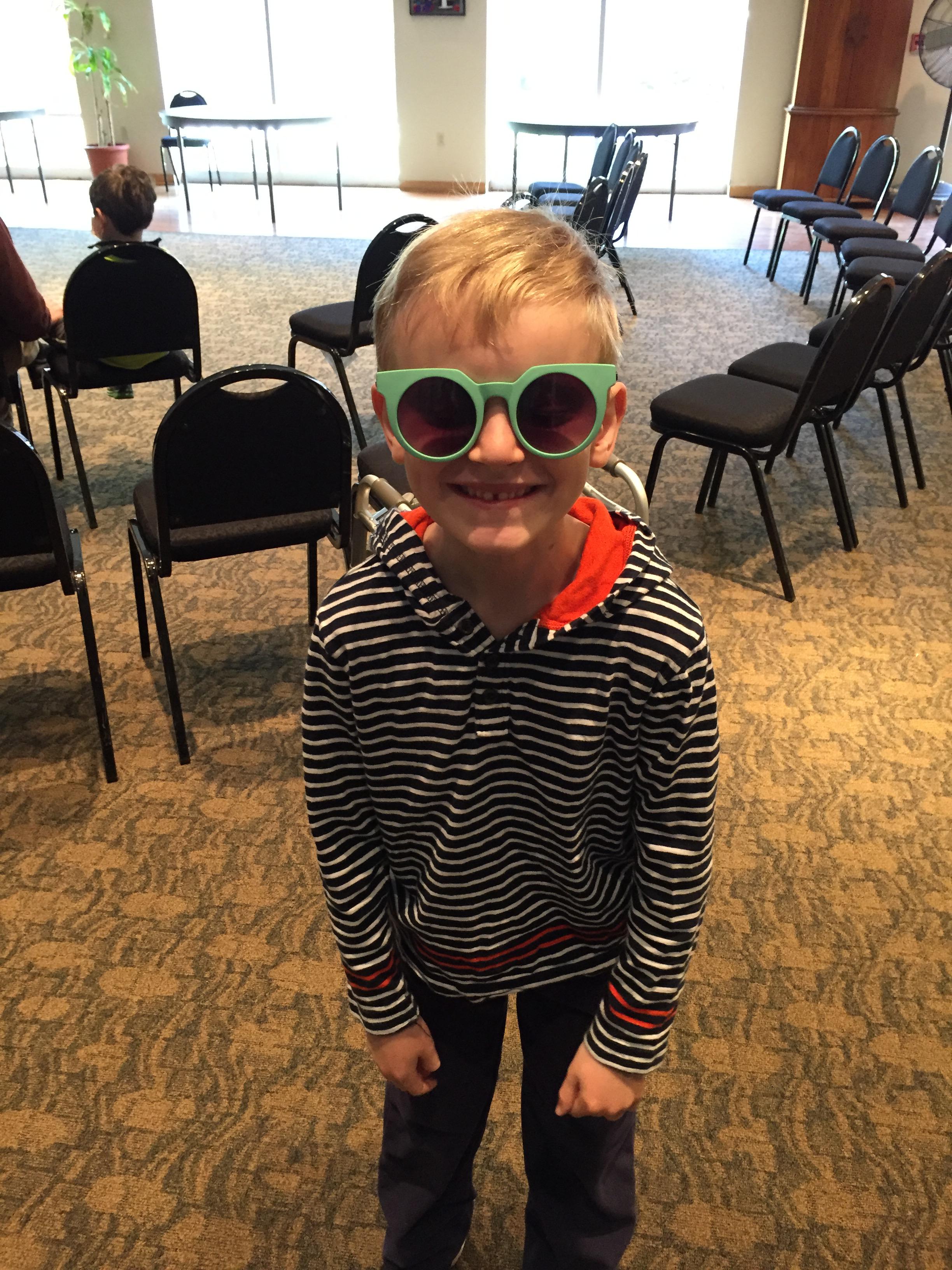 Aunt Jill's glasses
