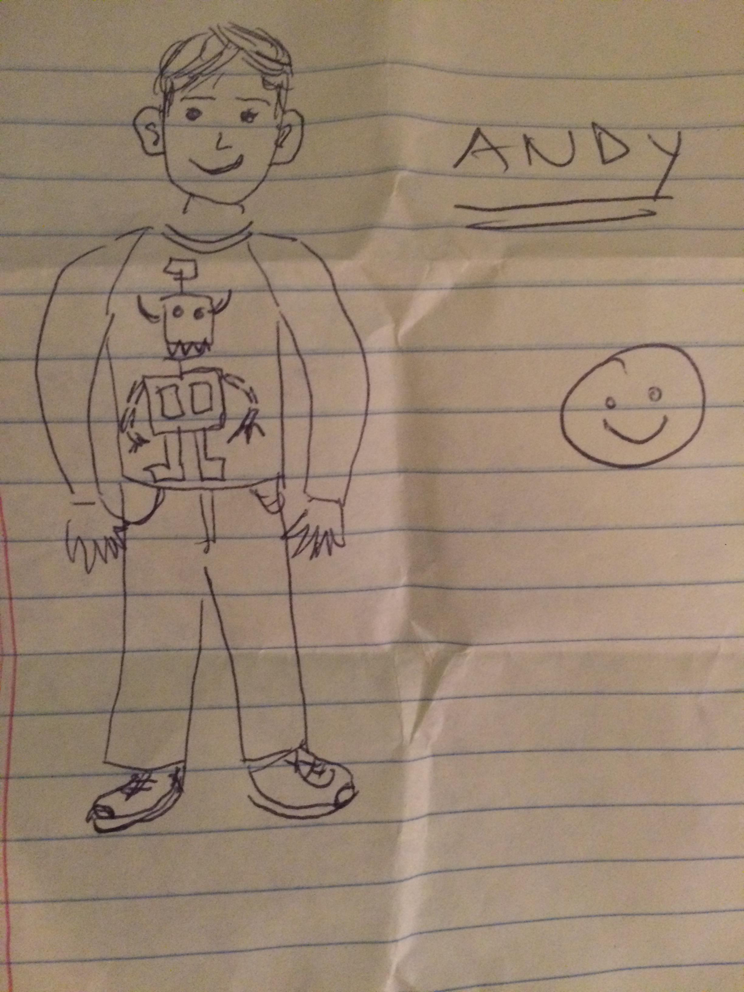 Madames portrait of Andy
