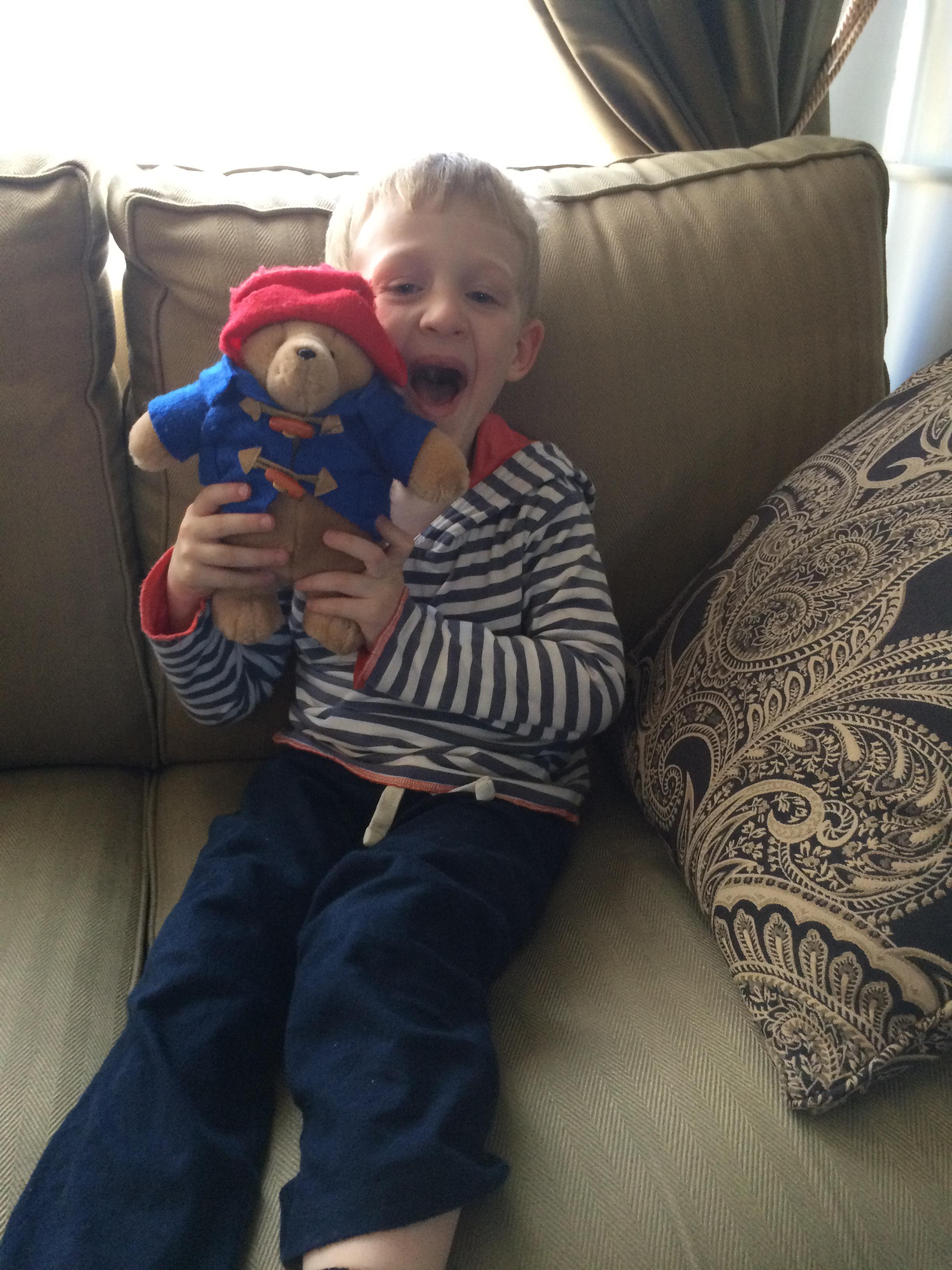 Borrowing Eli's bear