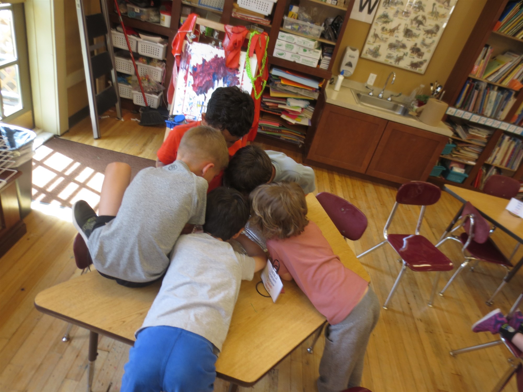 school dino dig