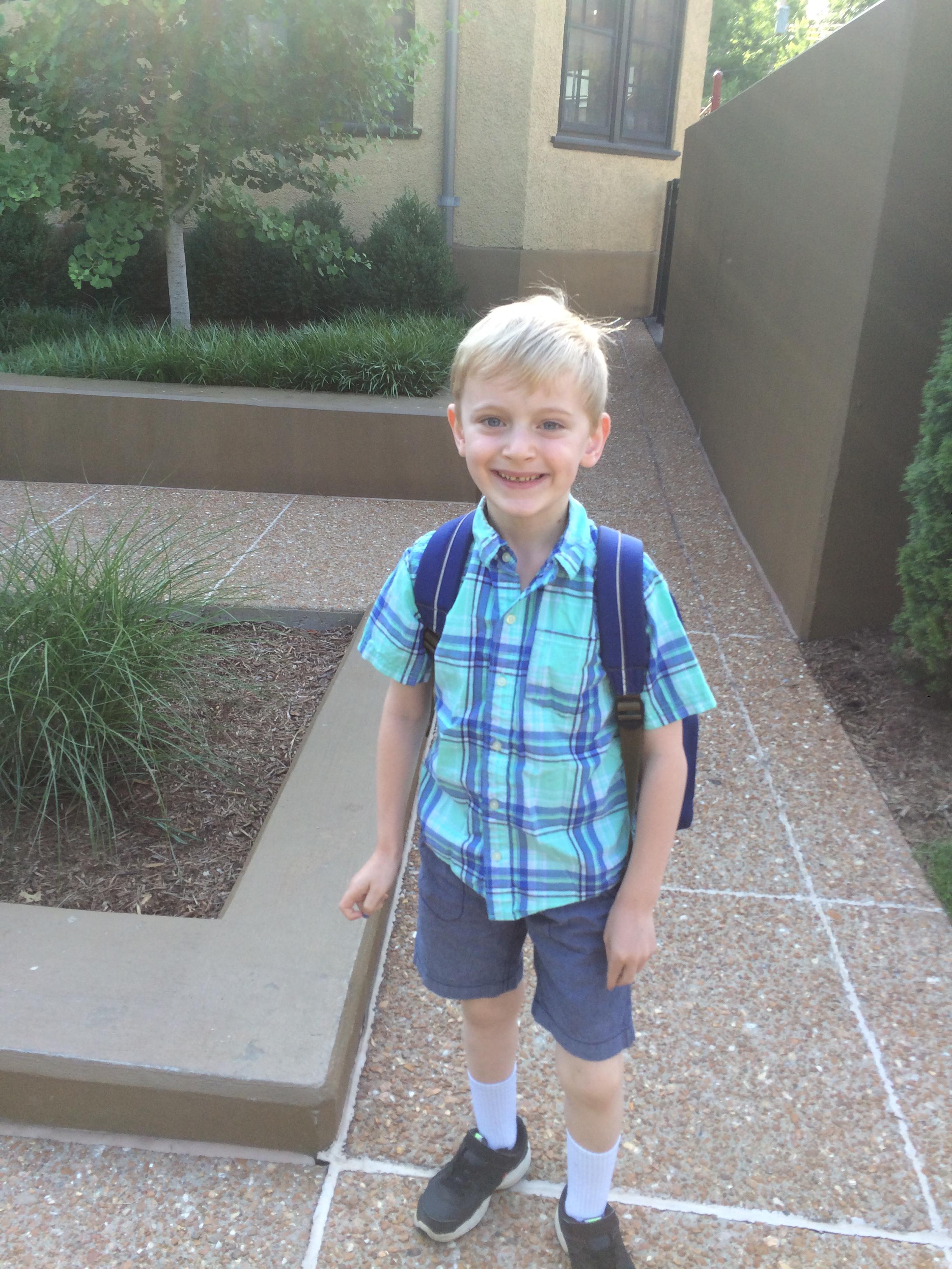 Last day of kindergarten