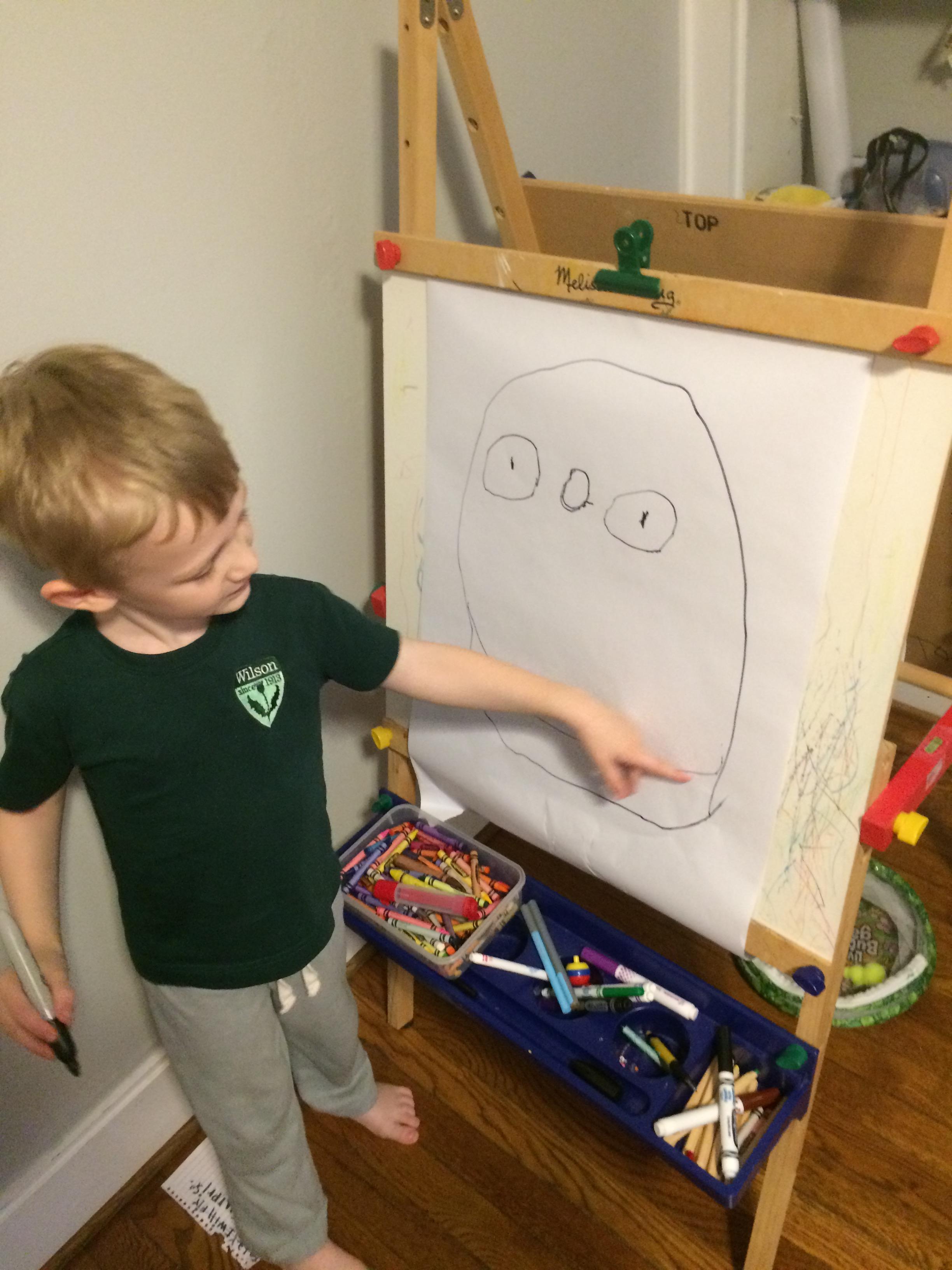 Charlie drew Matt