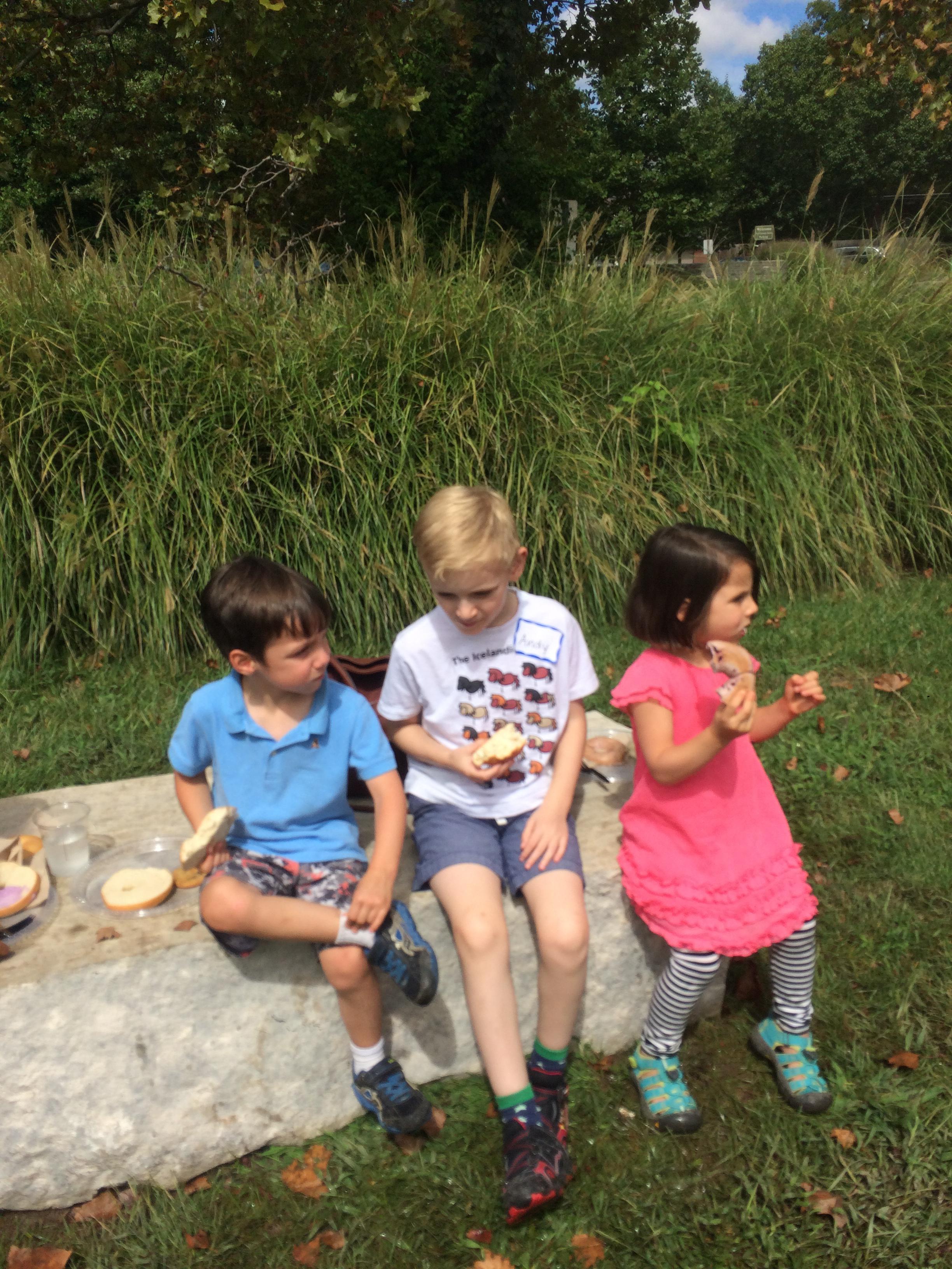 Ice cream truck for first day of Shabbat school at Crc