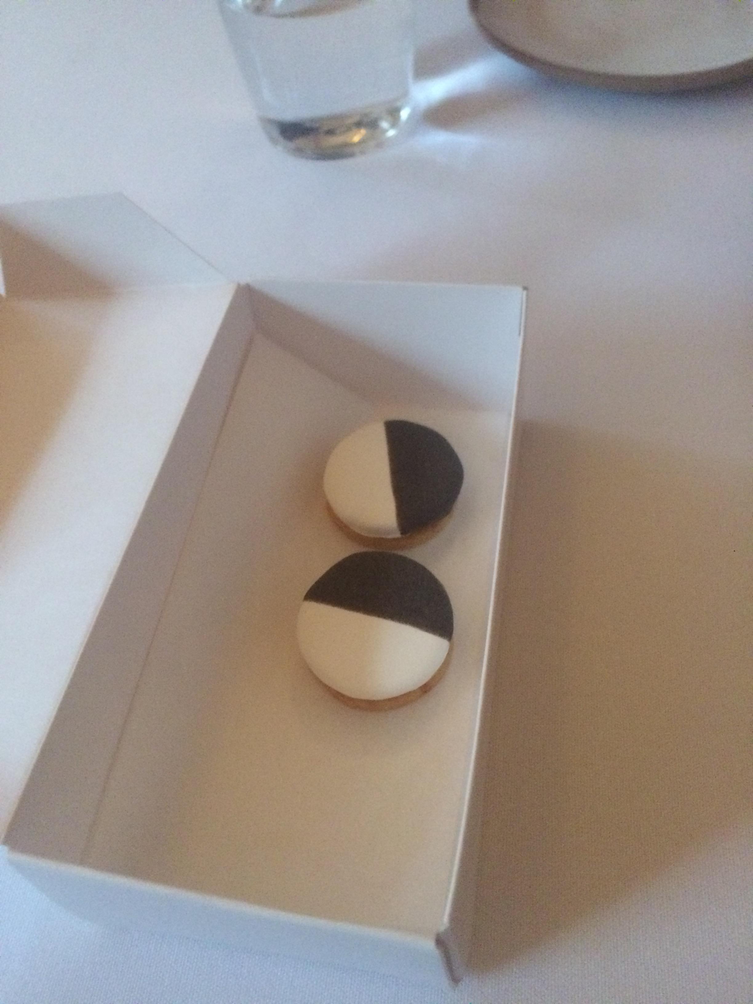11 Madison park. Apple and cheese savory black and white cookies