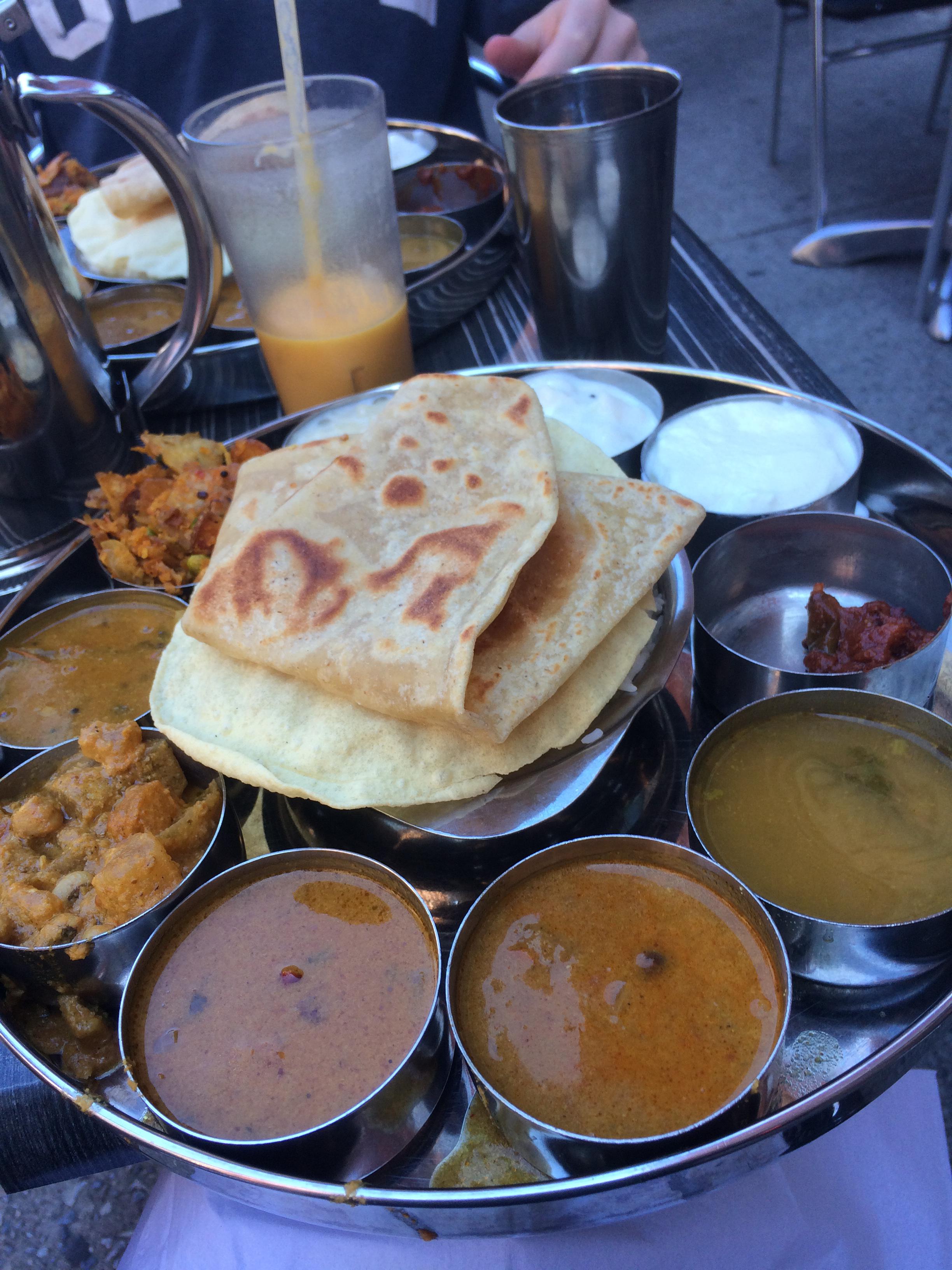 Delicious thali