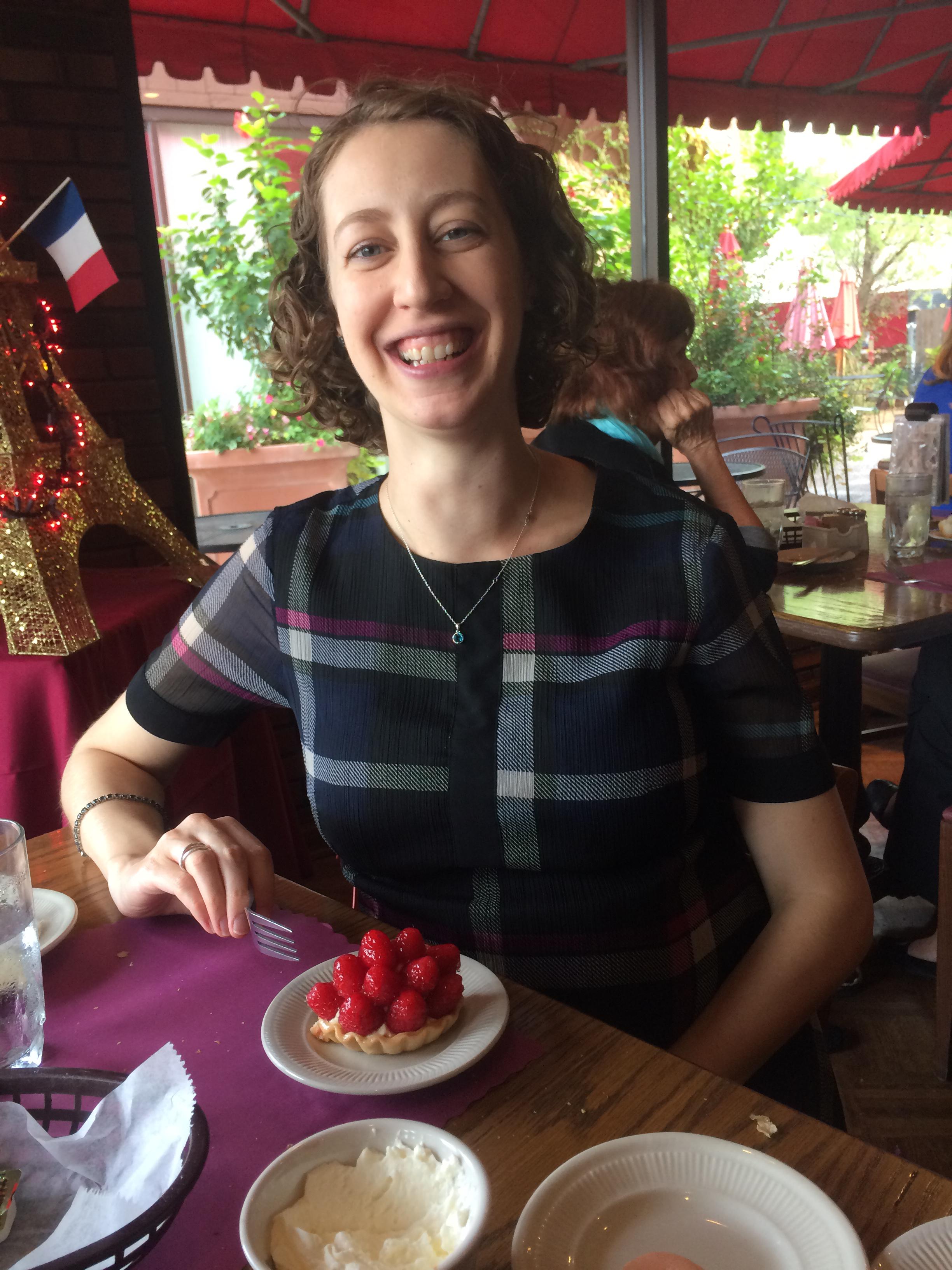Birthday tart