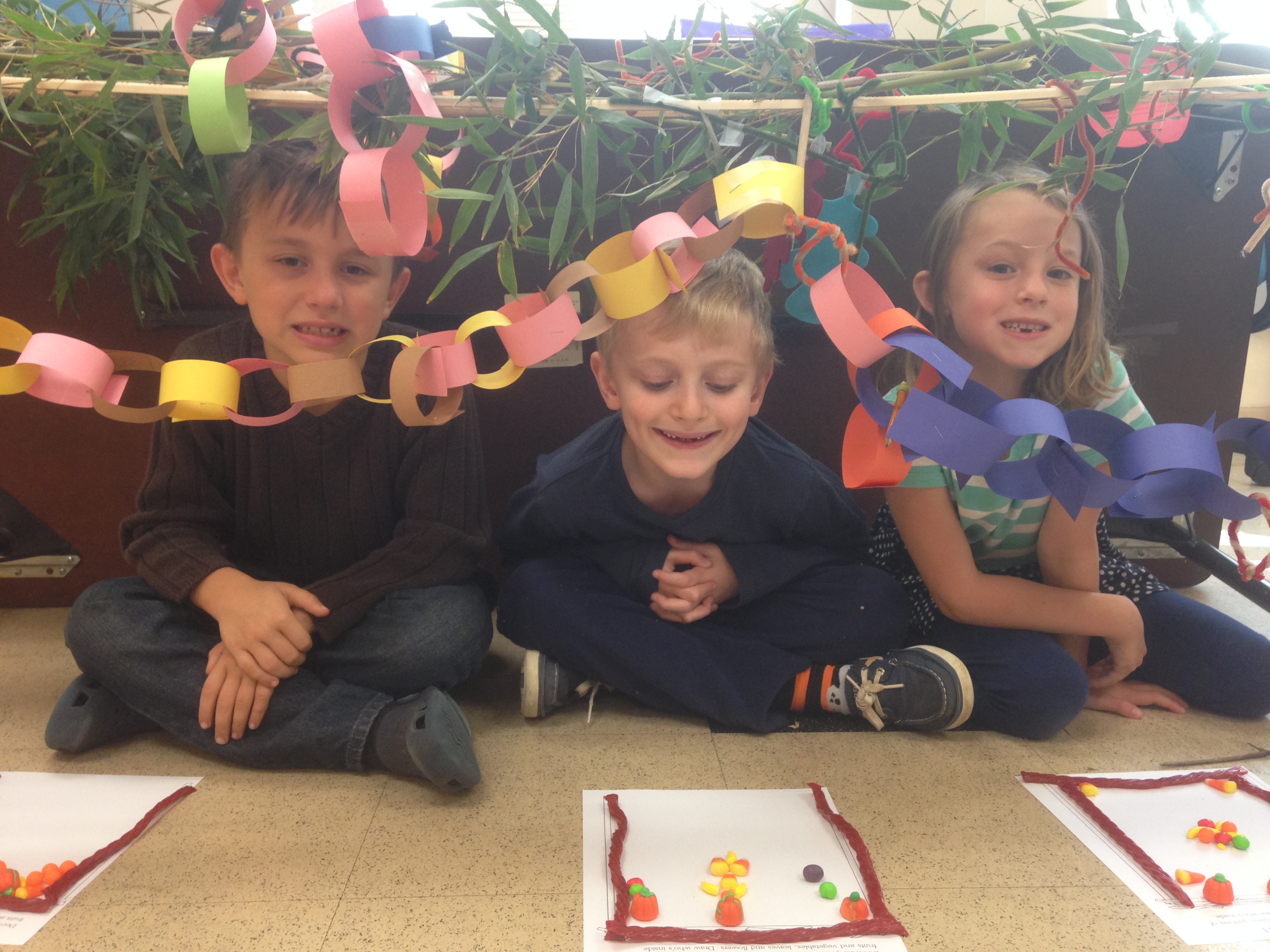 andy in shabbat school sukkah