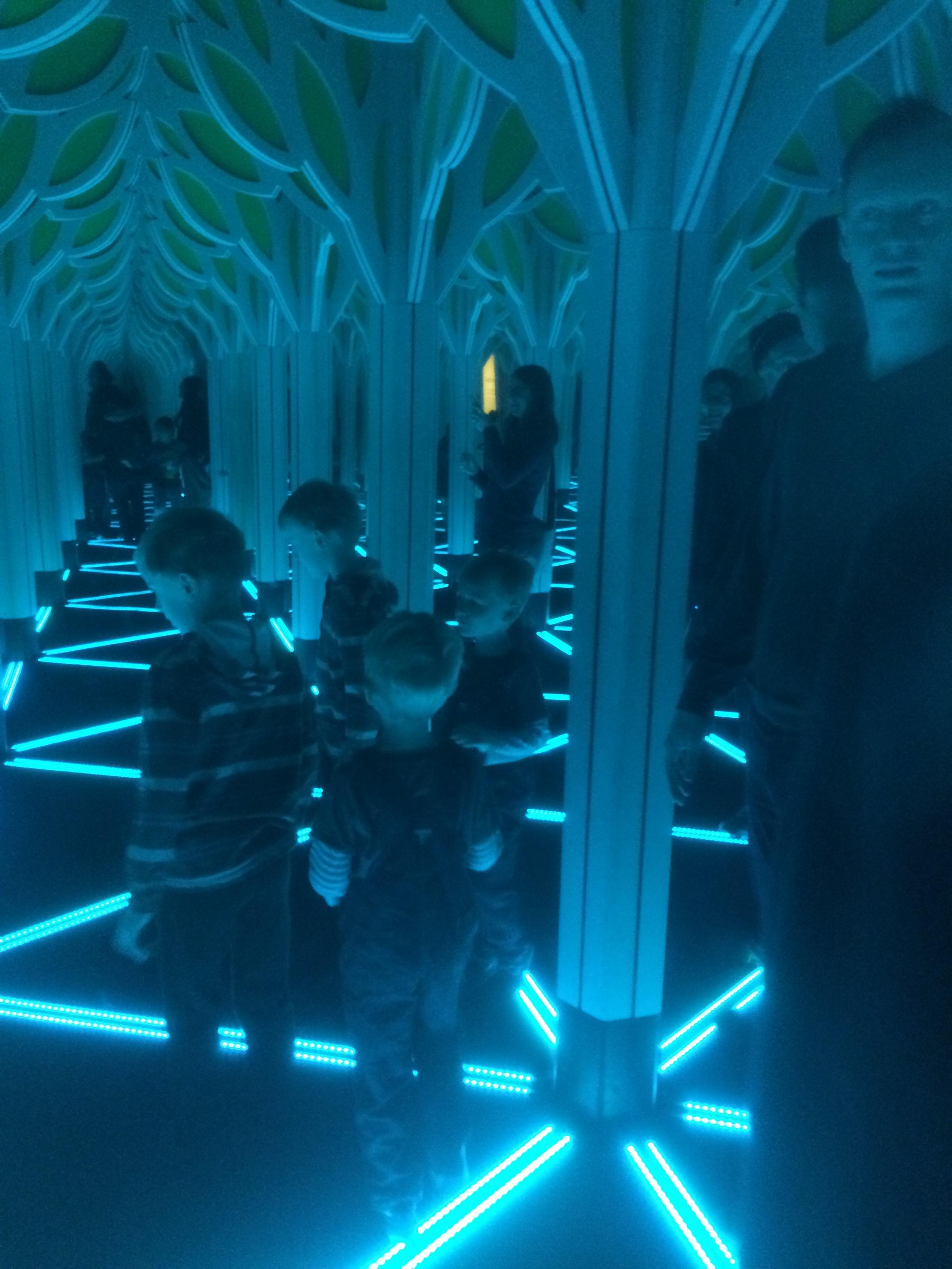 Mirror maze in Chicago