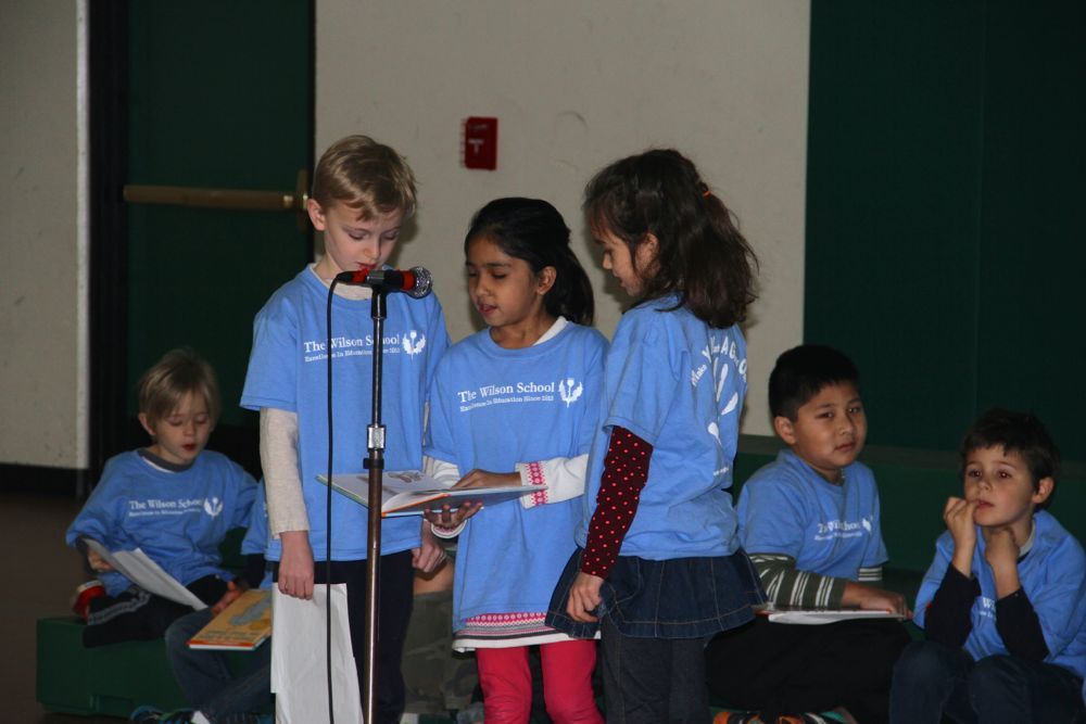 Andy was the star of the 1st grade assembly!