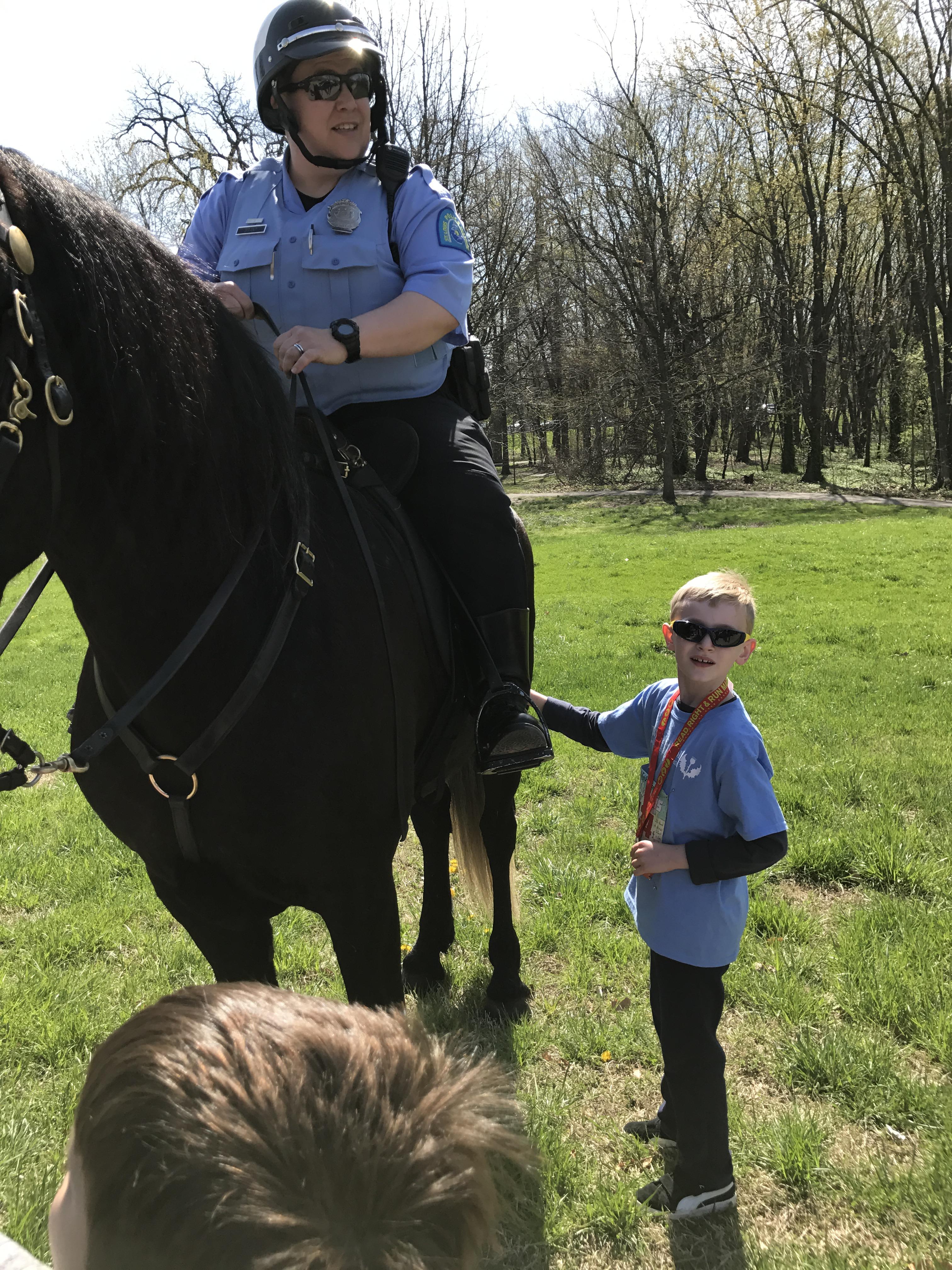 Horse named Vader