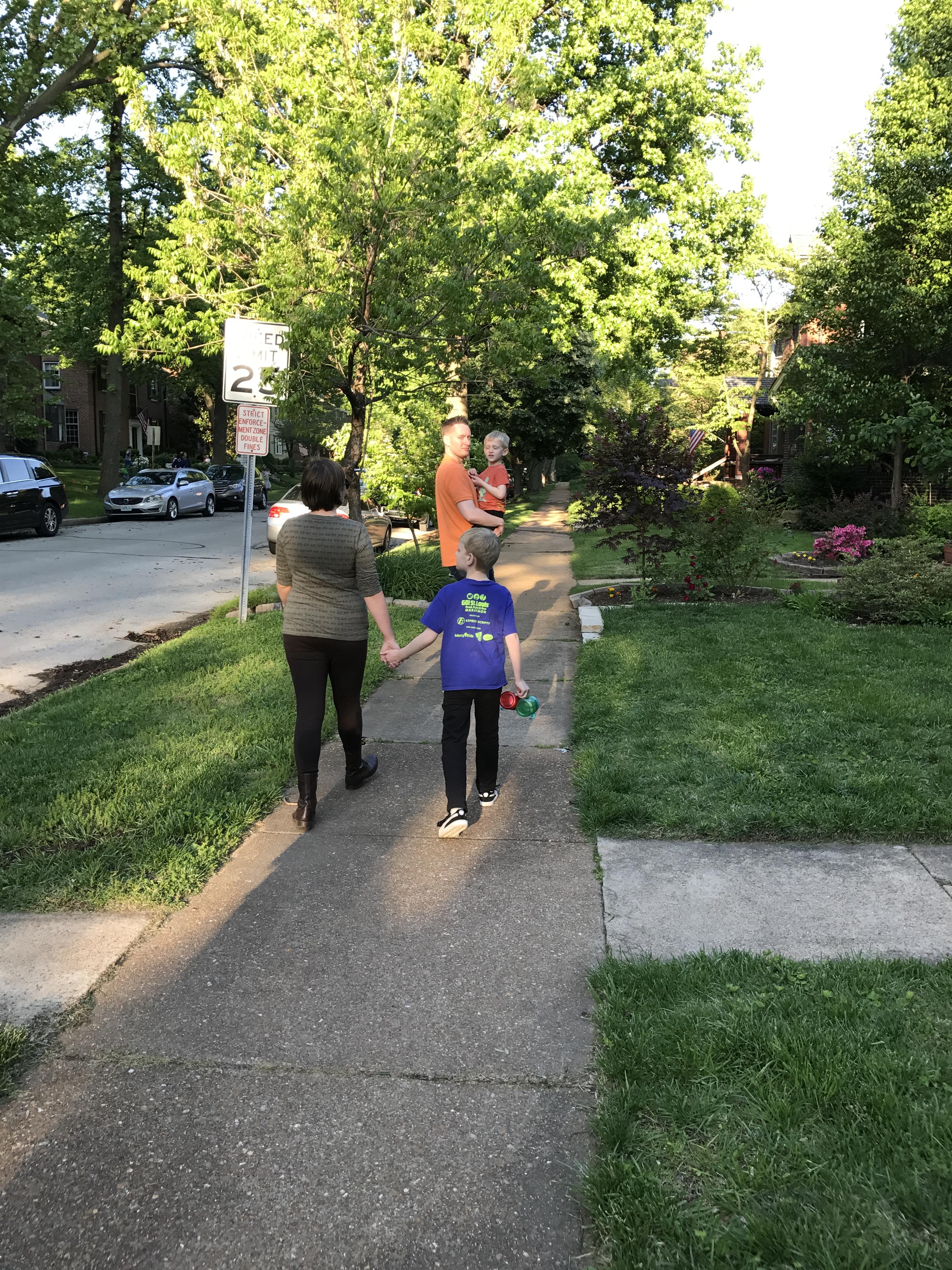 Walk home