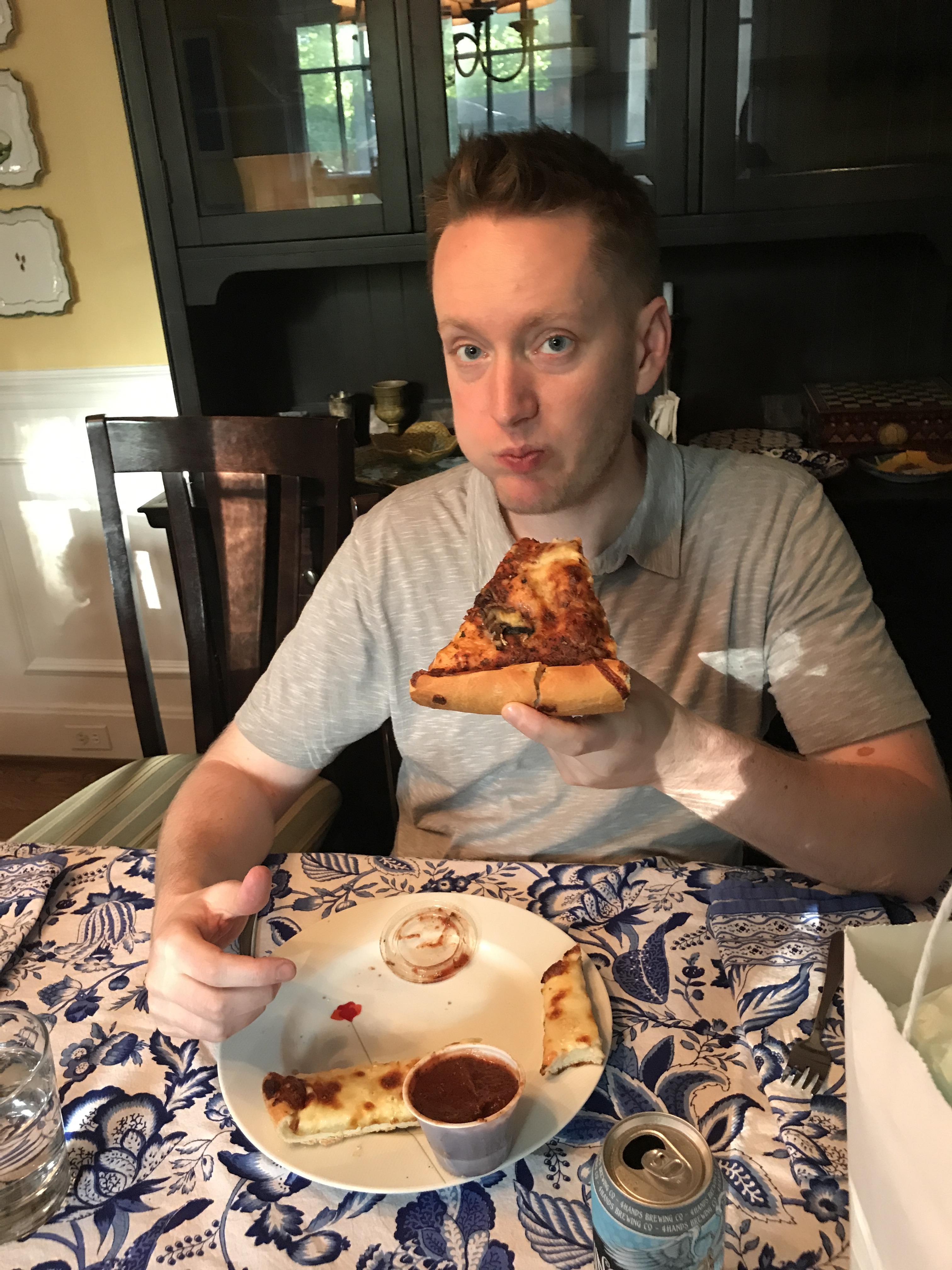 Chicago style pizza
