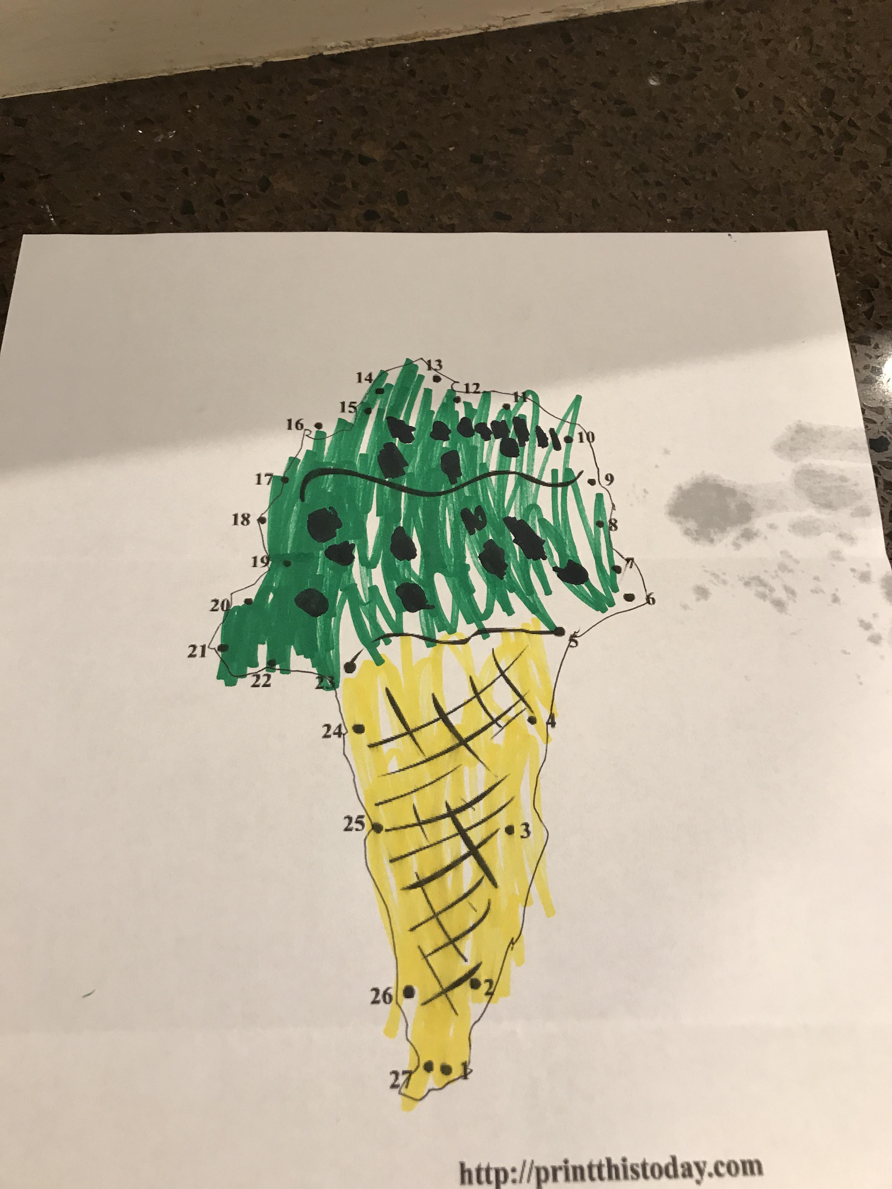Mint chocolate chip by Charlie