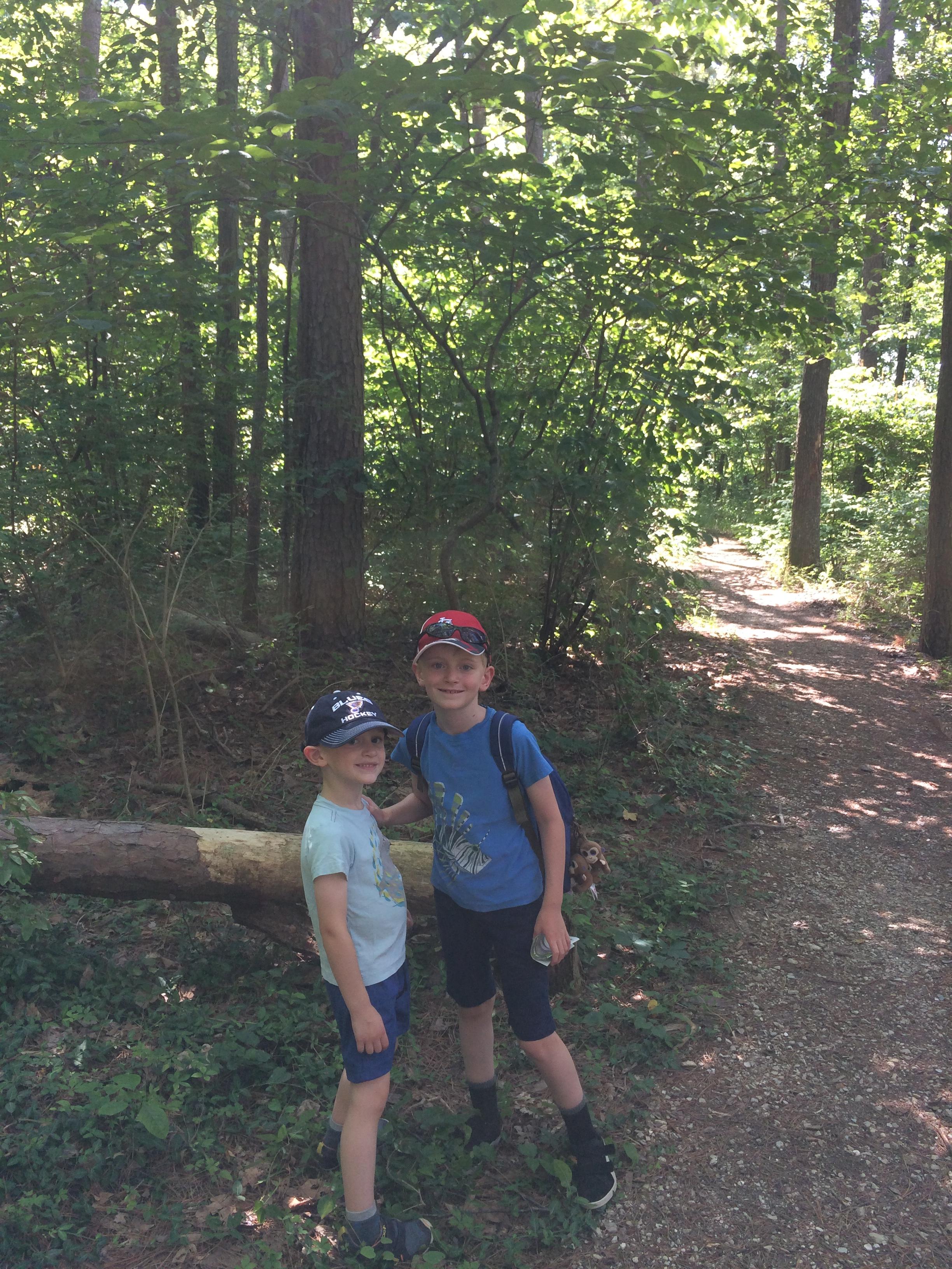 Brothers on the trail