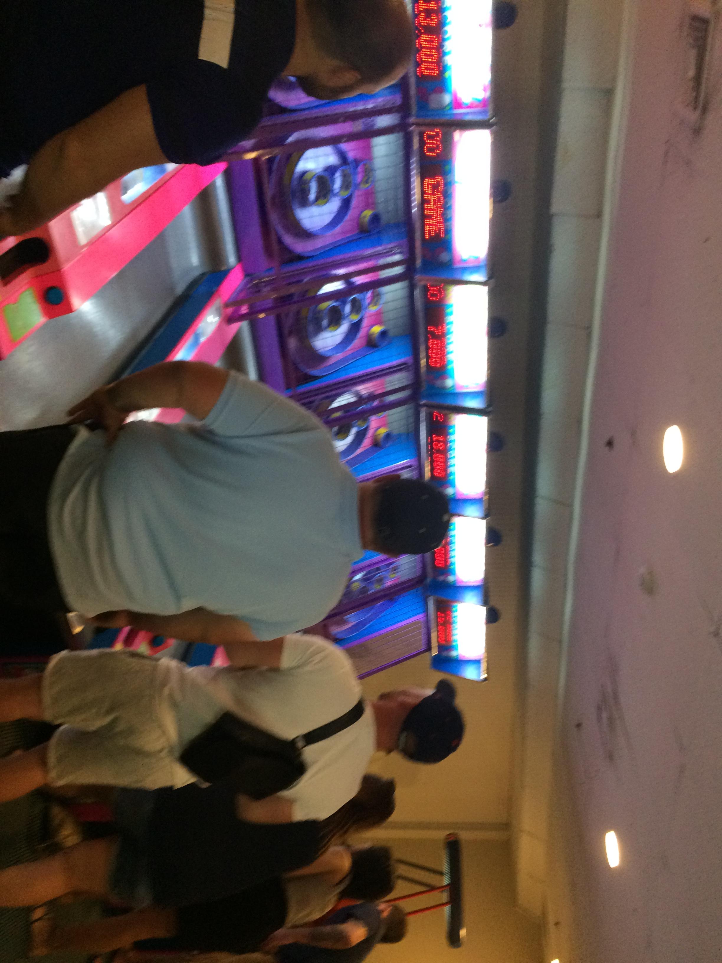 Age demographic of people playing ski ball