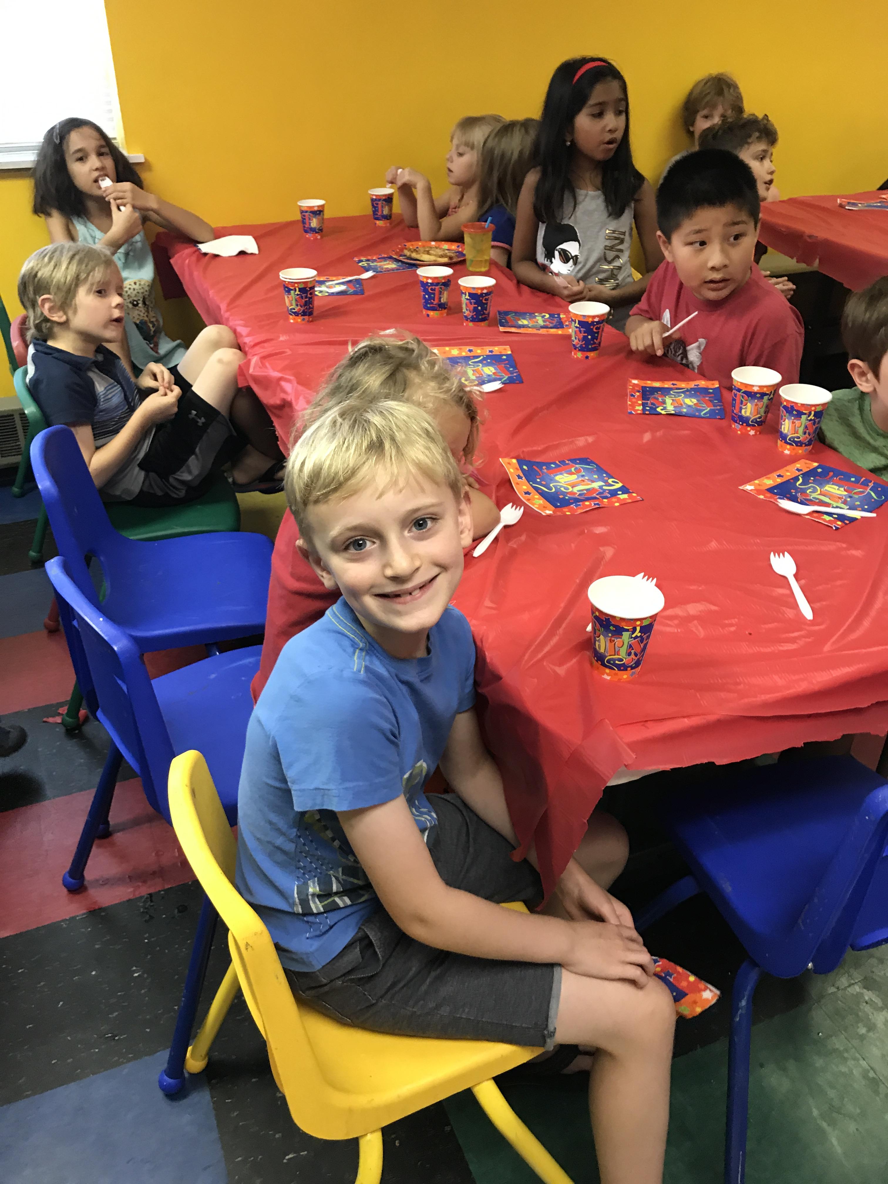 My eight year old