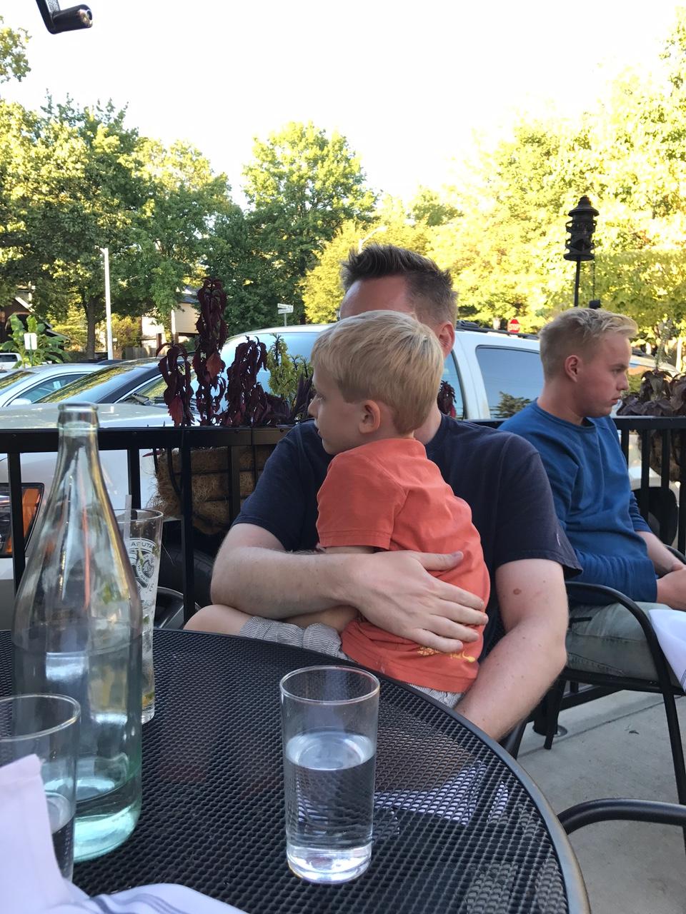 Last dinner as four at Peno.