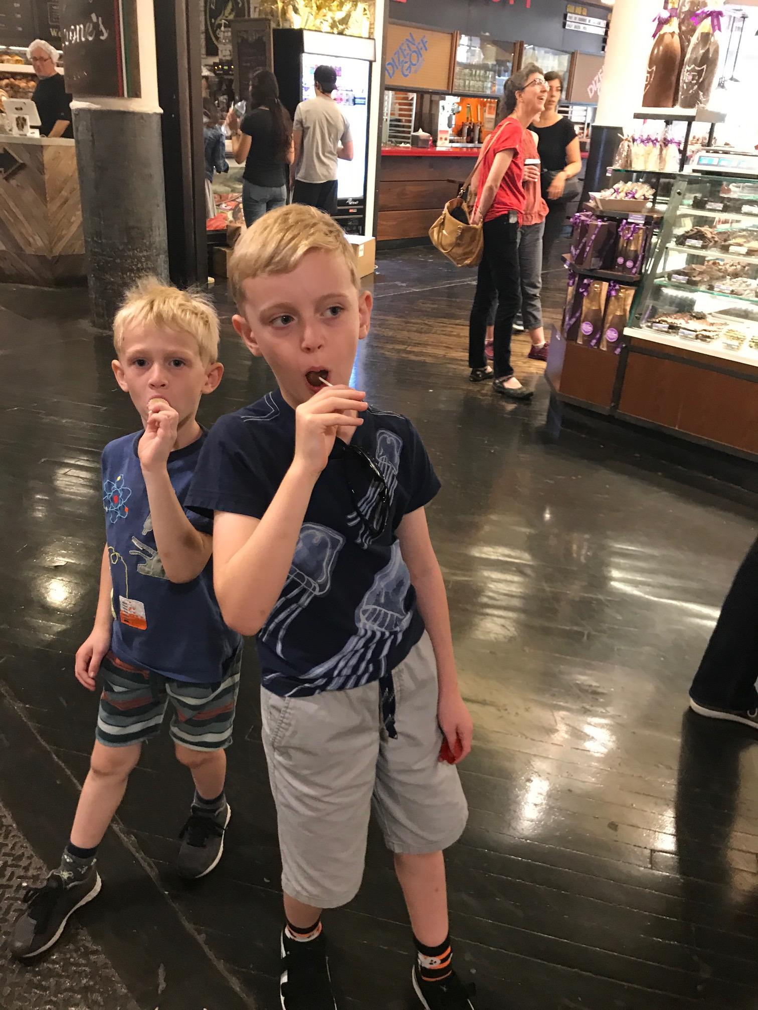 Chocolate at Chelsea market