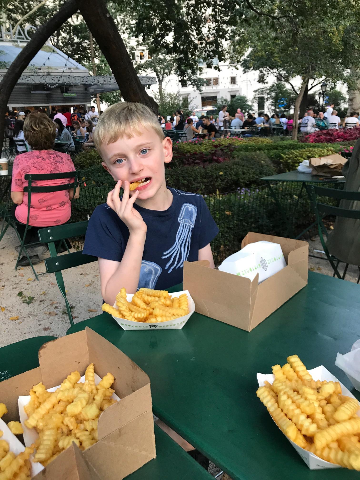 Shake shack at Madison square park