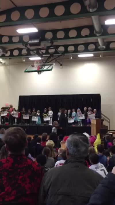 Halloween assembly