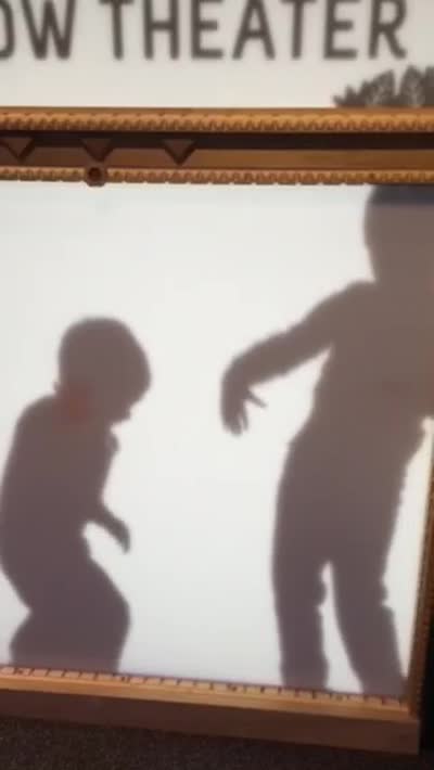 Discovery room shadow theater